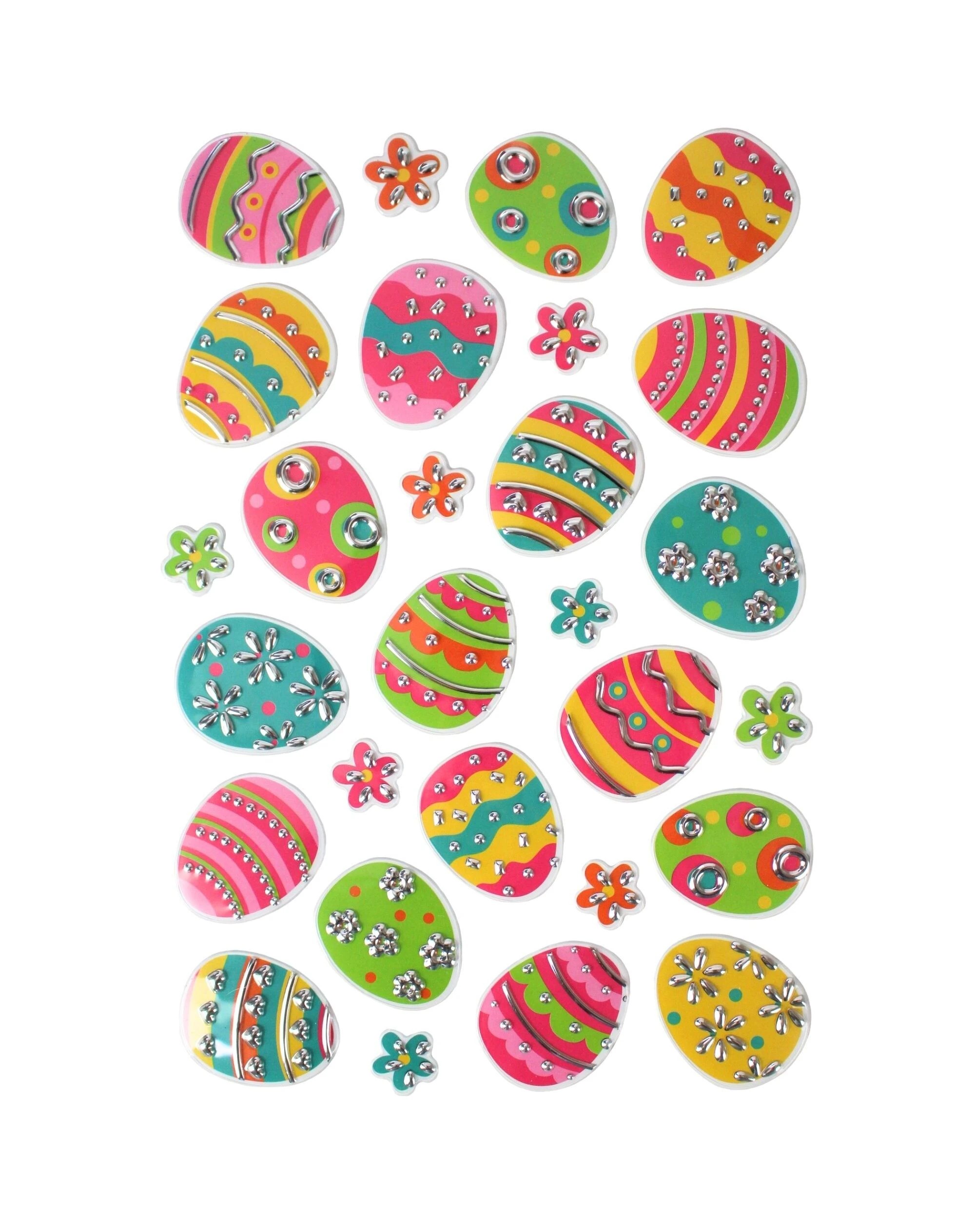 4 Oceana Bright Easter Stickers - Assorted, 4 of 5