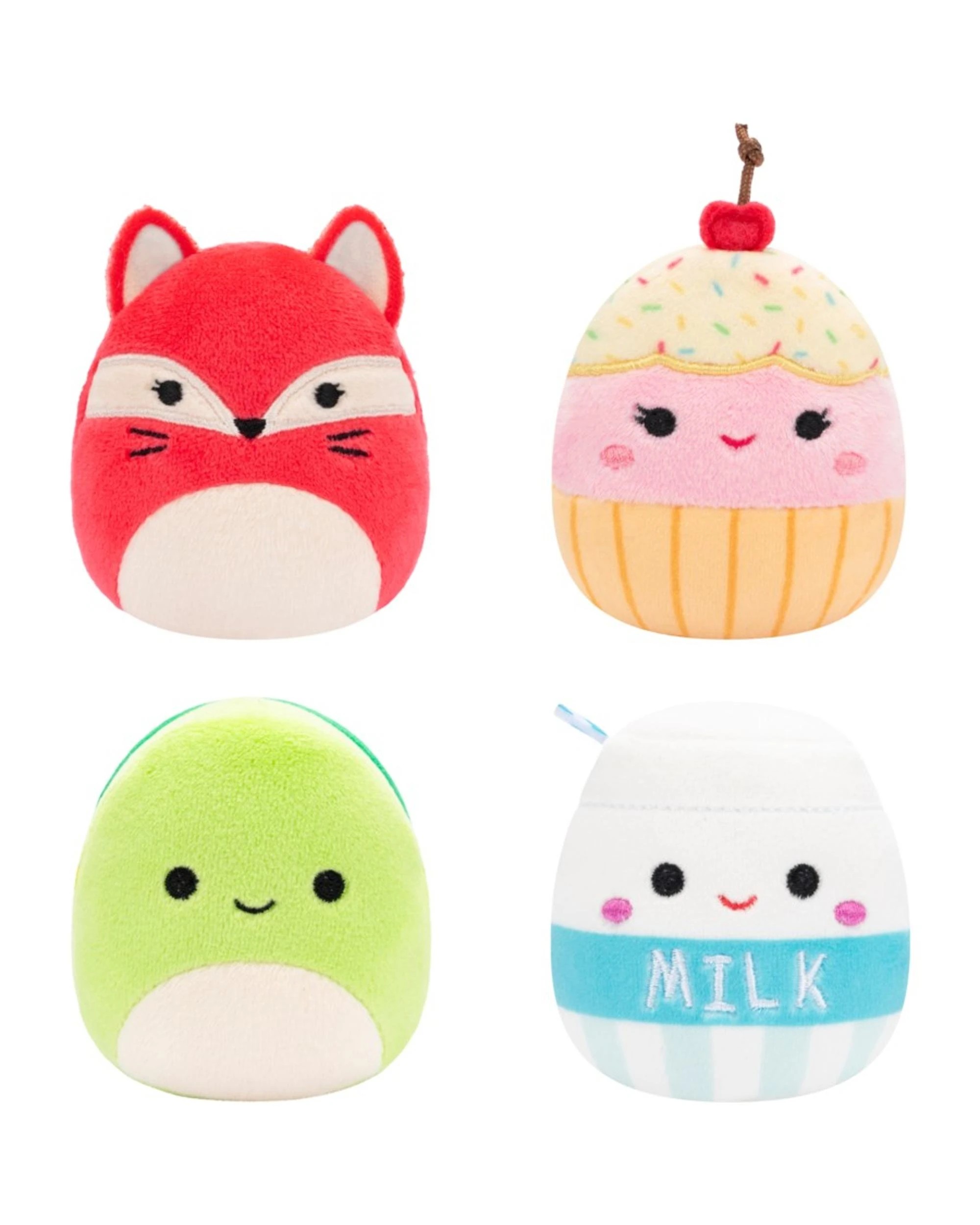 2 Squishmallows Micromallows 2.5 inch Plush 4 Pack - Melly the Milk, 2 of 3