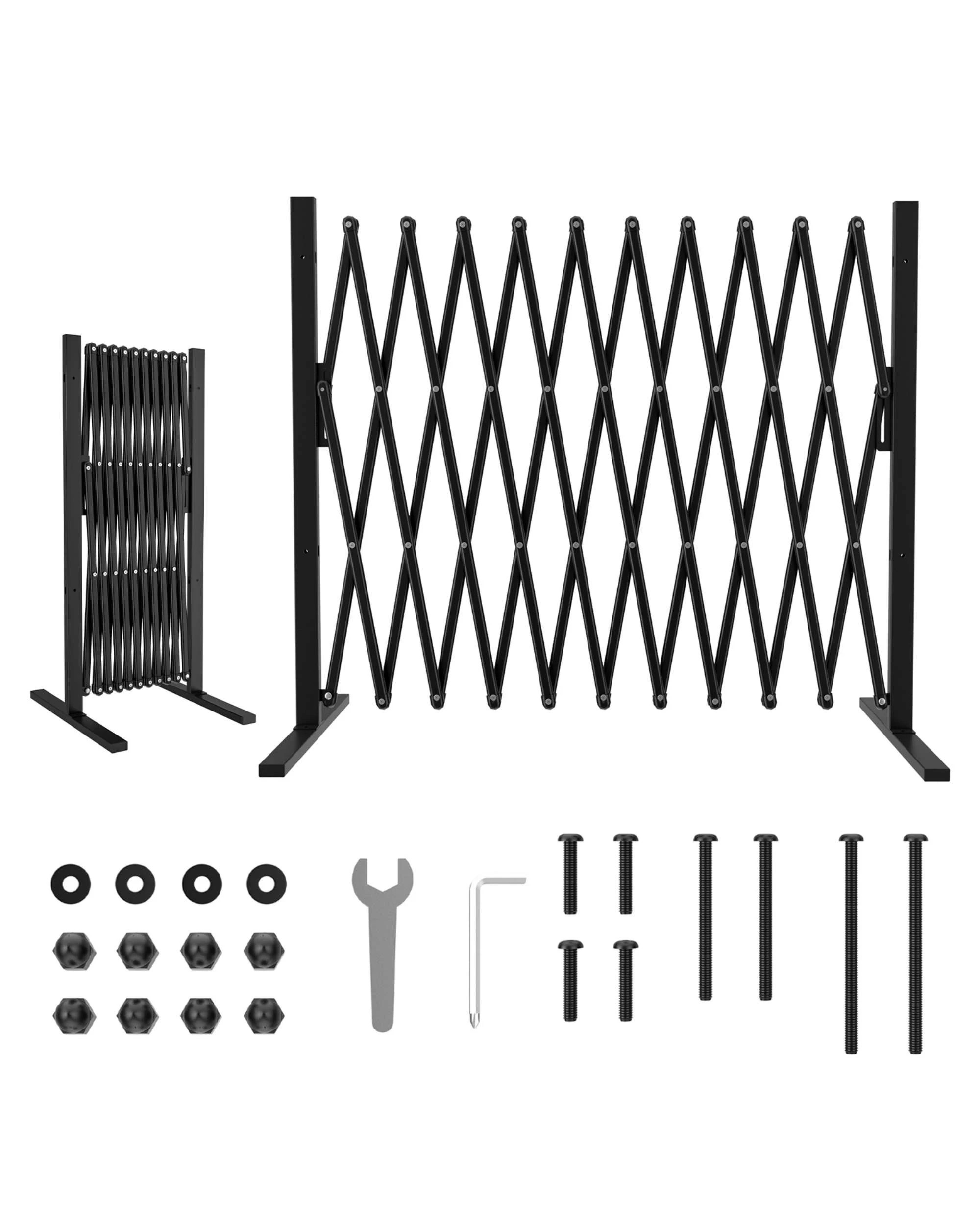 7 Advwin Expandable Barricade Folding Security Gate Safety Barricade, 7 of 7