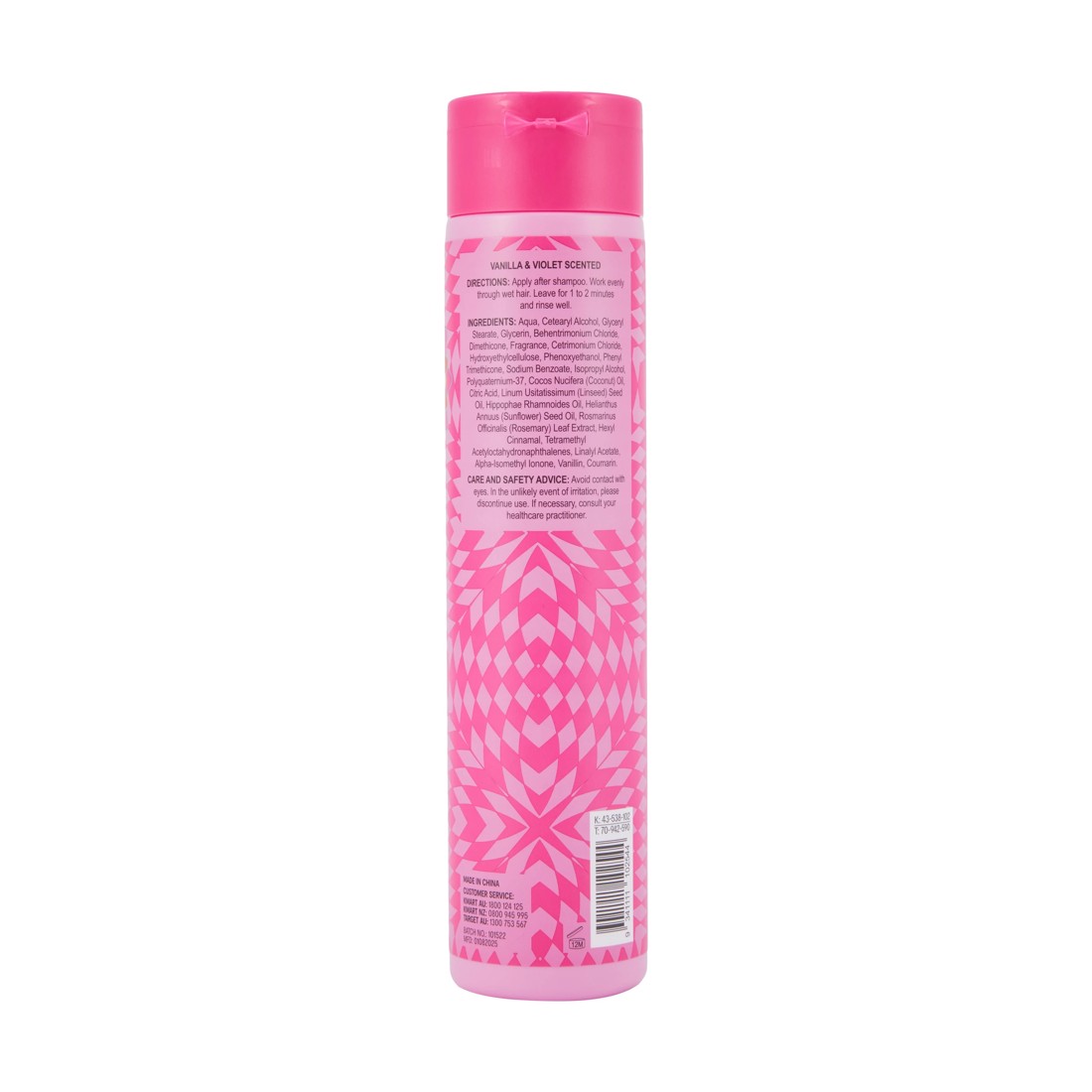4 OXX Haircare Shine Bright High Shine Conditioner 300ml - Vanilla & Violet Scented, 4 of 4