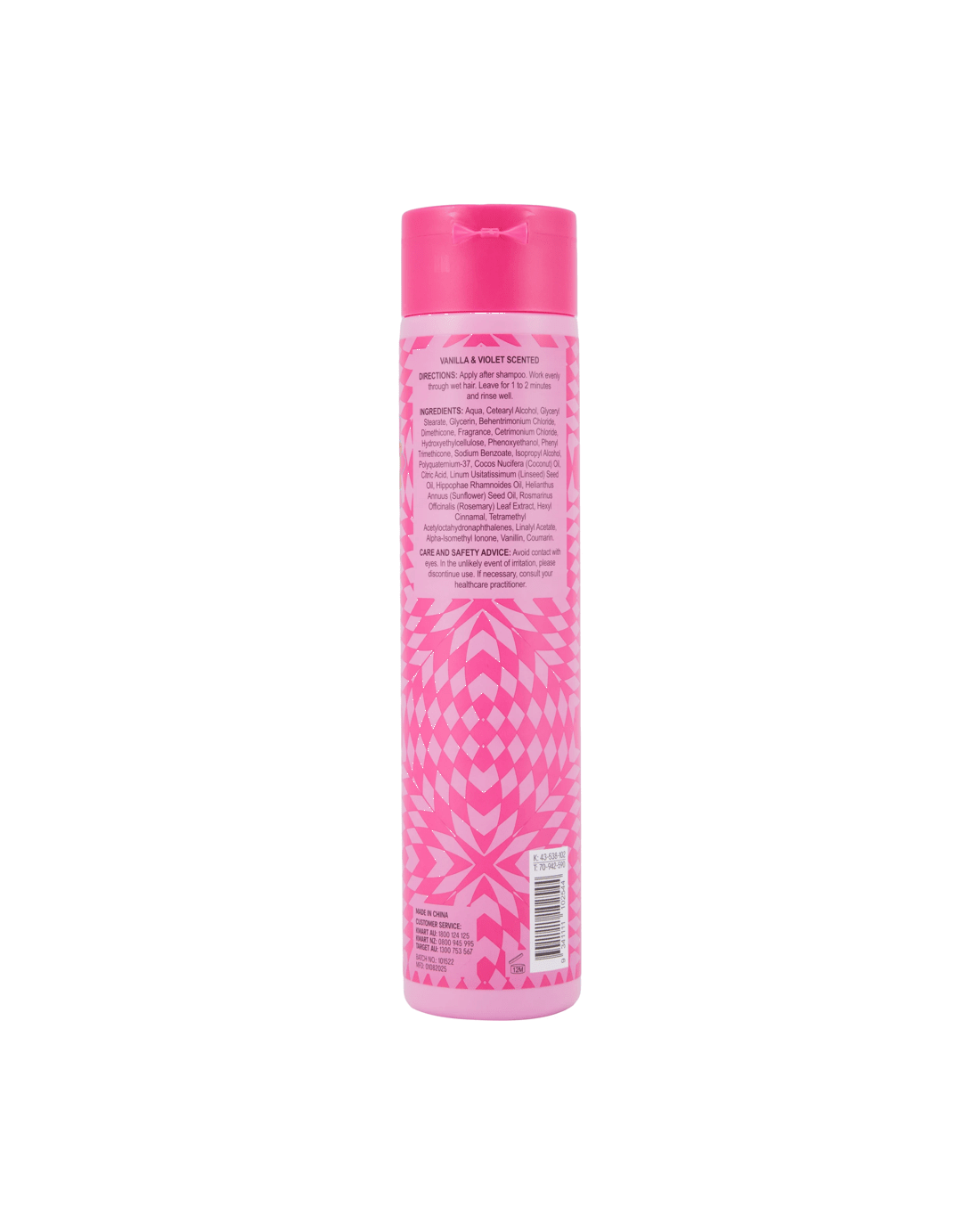 4 OXX Haircare Shine Bright High Shine Conditioner 300ml - Vanilla & Violet Scented, 4 of 4