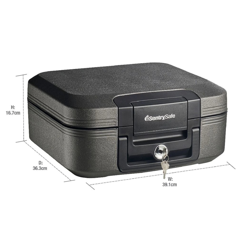 2 Sentry Safe 7.8L Fire and Water Resistant Chest, 2 of 5