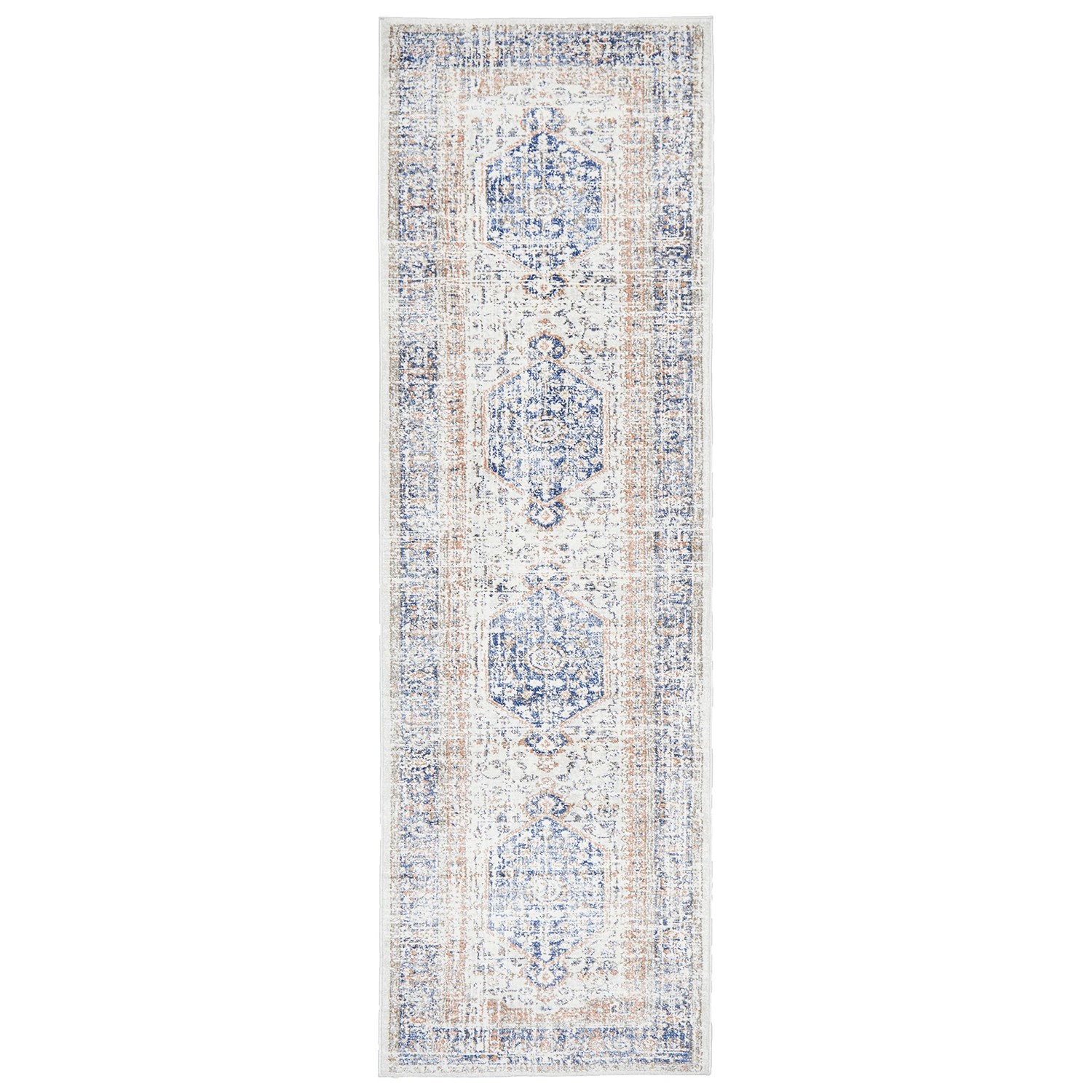2 Common Ground Rugs Elite Lorissa 300x80cm - Medium Runner Power Loomed Pet Friendly Rug - Natural, 2 of 9