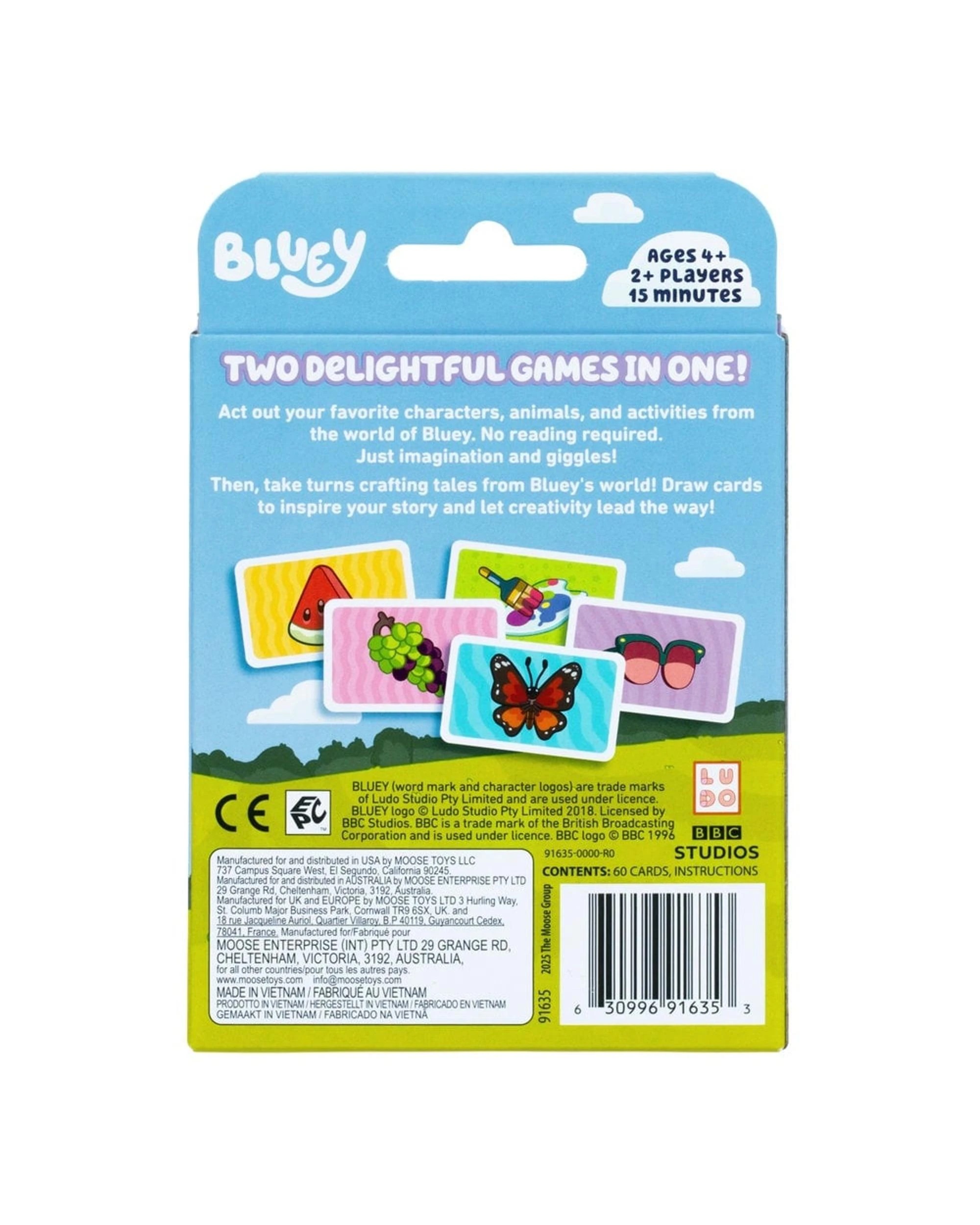 5 Bluey Charades Card Game, 5 of 5