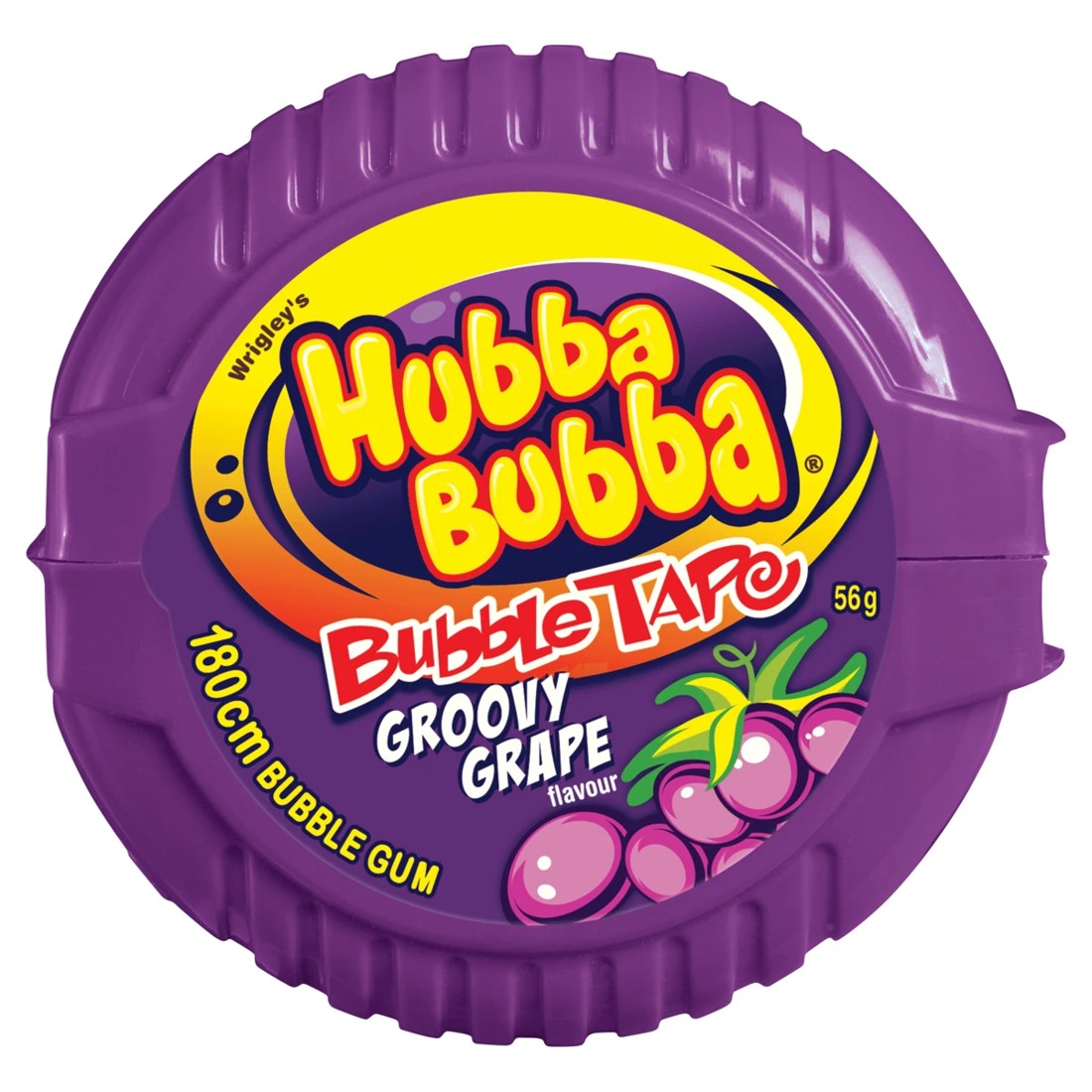 1 Hubba Bubba Gum Tape Grape 56g, 1 of 3