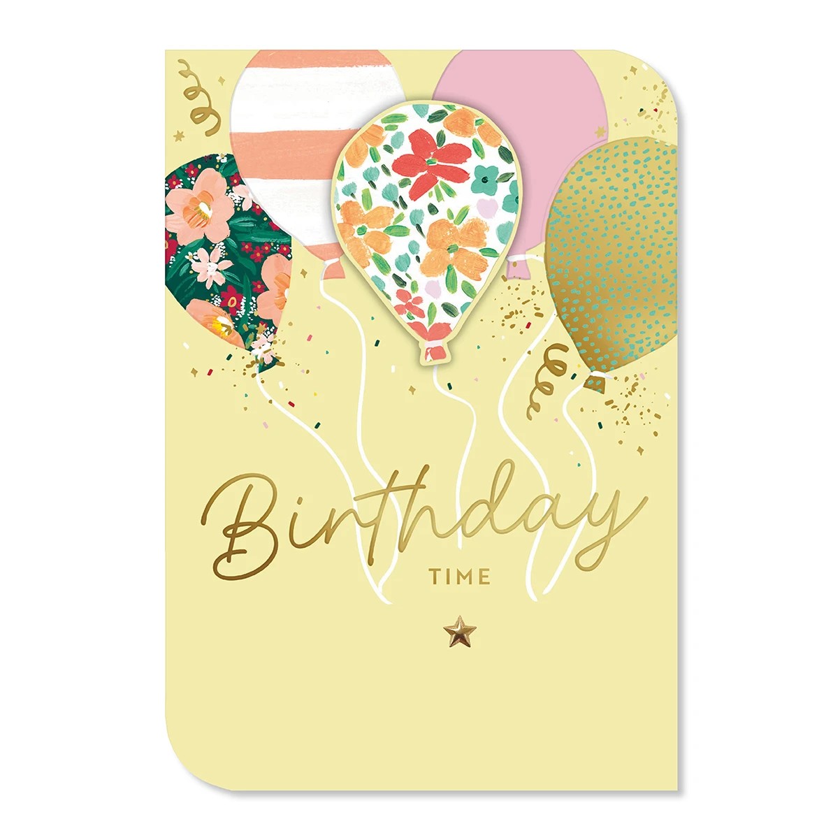 3 Hallmark Birthday Card - Balloons, 3 of 3