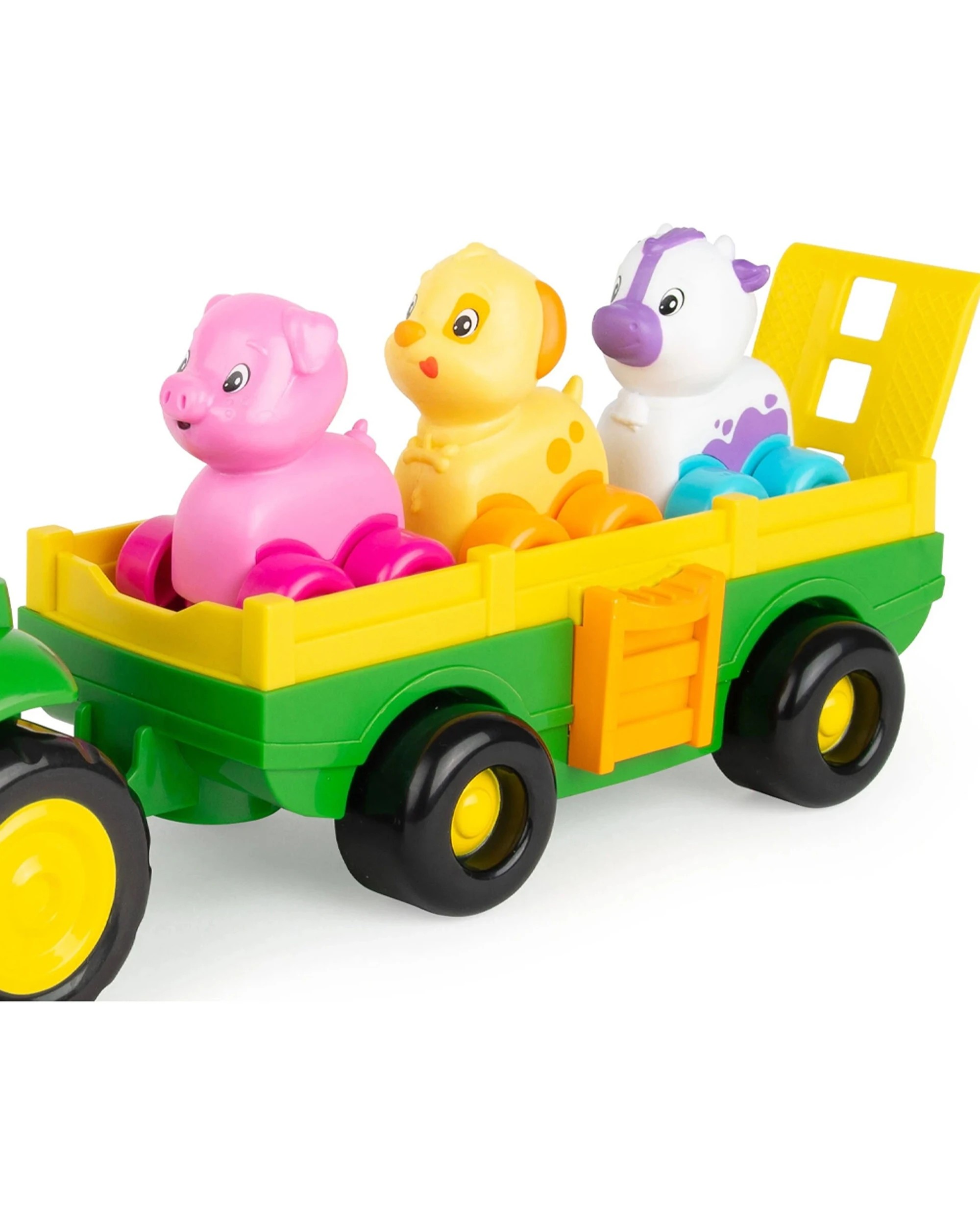 7 John Deere Animal Sounds Wagon Ride Interactive Kids Toy With Farm Music - Multi, 7 of 8