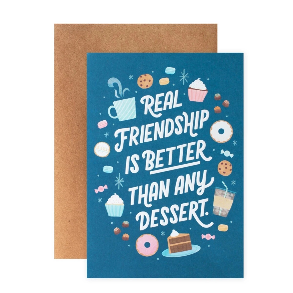 1 Connections from Hallmark Greeting Card For Friend - Better Than Dessert, 1 of 3