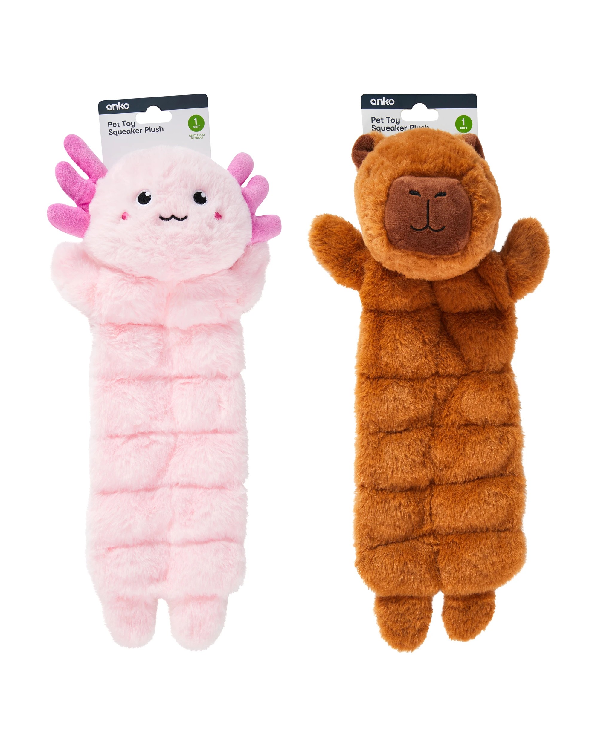 4 Multi-Squeaker Plush - Assorted, 4 of 4