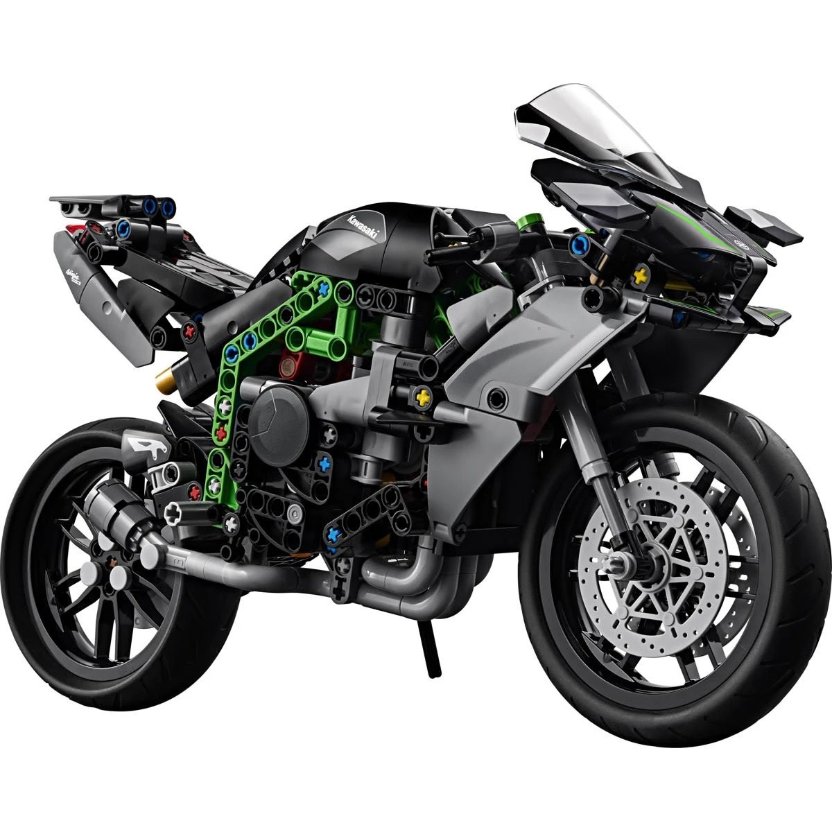 3 LEGO Technic Kawasaki Ninja H2R Motorcycle 42170, 3 of 10
