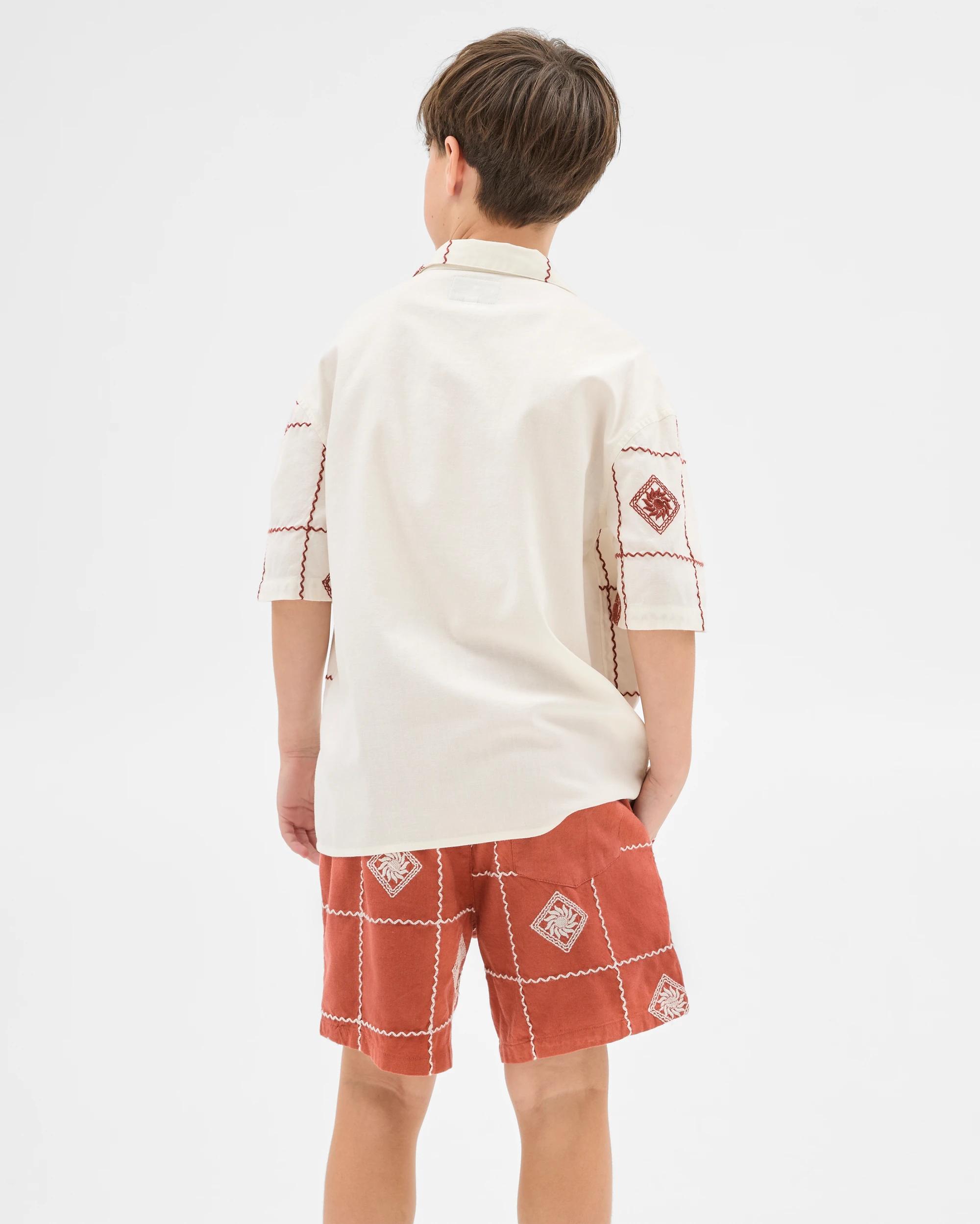 3 Target Woven Shorts WARM RUST, 3 of 5