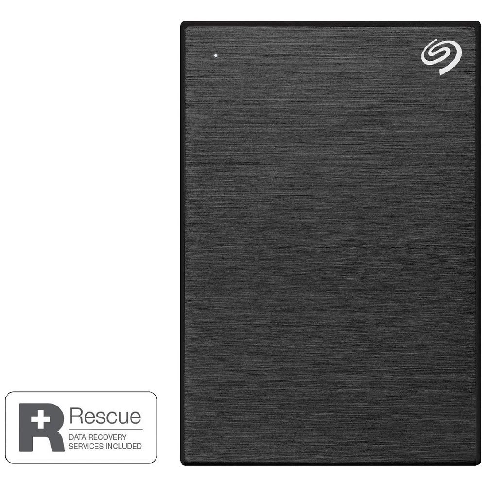 1 Seagate 2TB One Touch Portable Hard Drive Black, 1 of 4