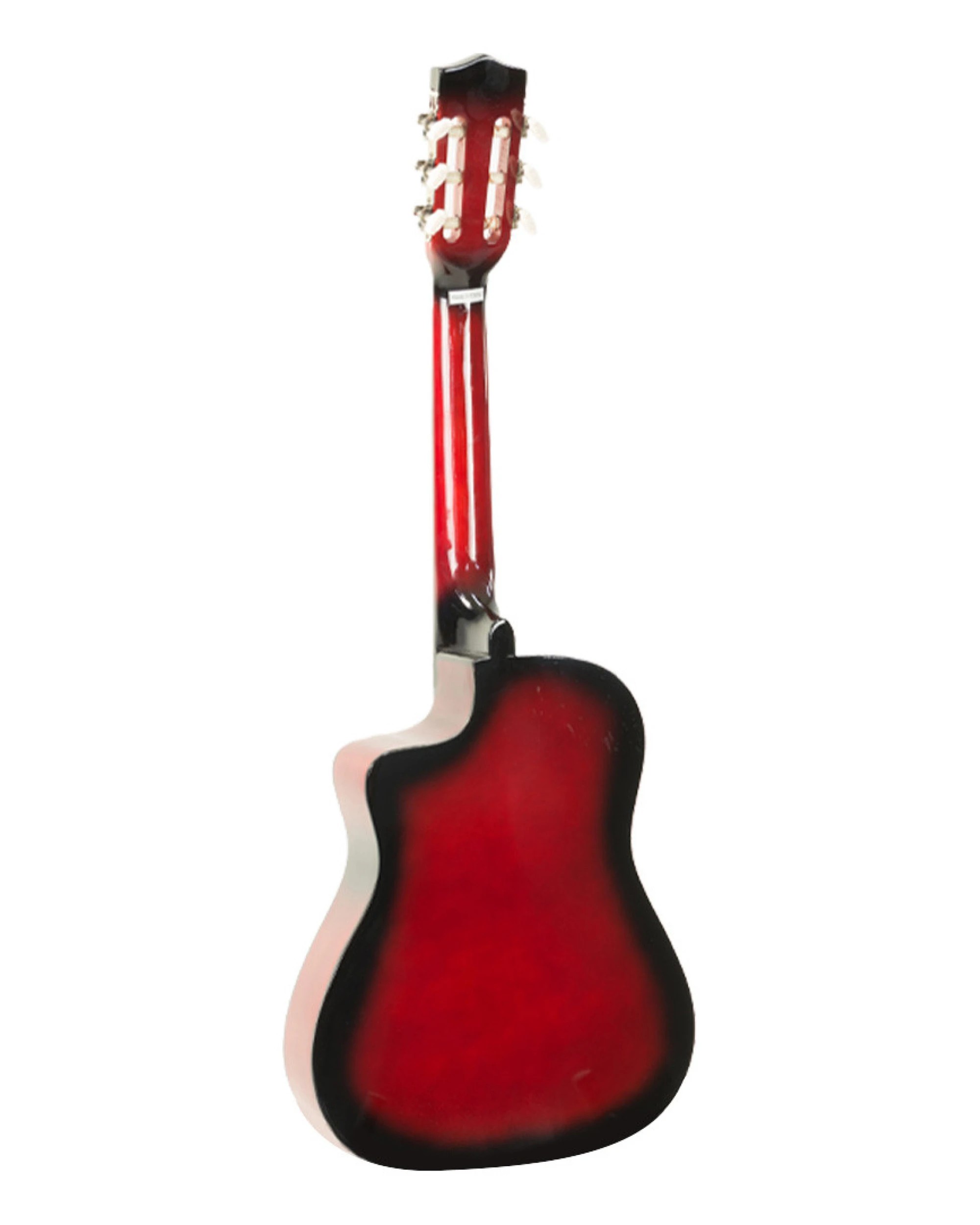 2 Karrera Childrens Acoustic Cutaway Wooden Strings Guitar Ideal Kids Gift Half Size Musical Instrument, 2 of 3