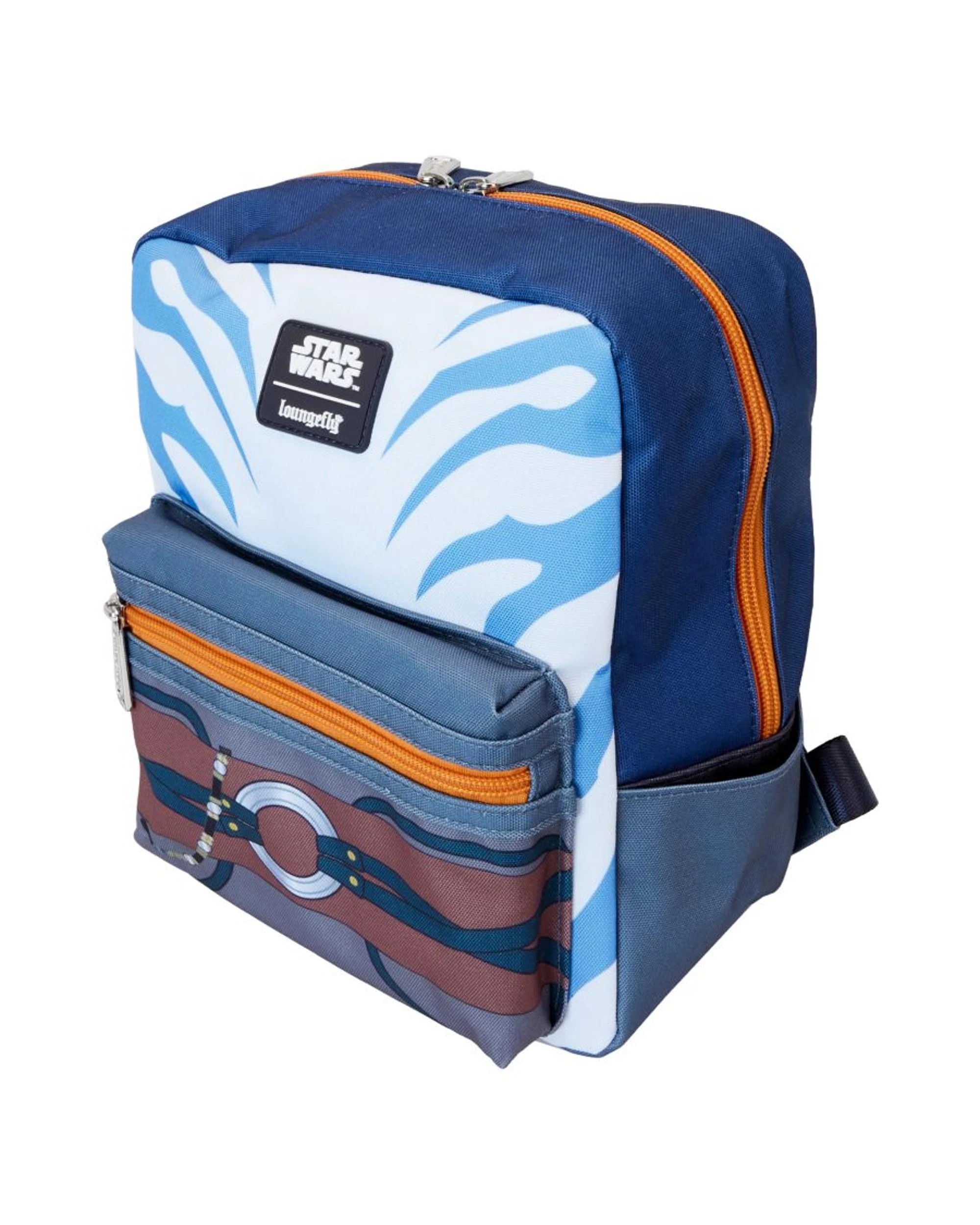 3 Loungefly Star Wars The Mandalorian Ahsoka Nylon Mini Backpack, 3 of 5