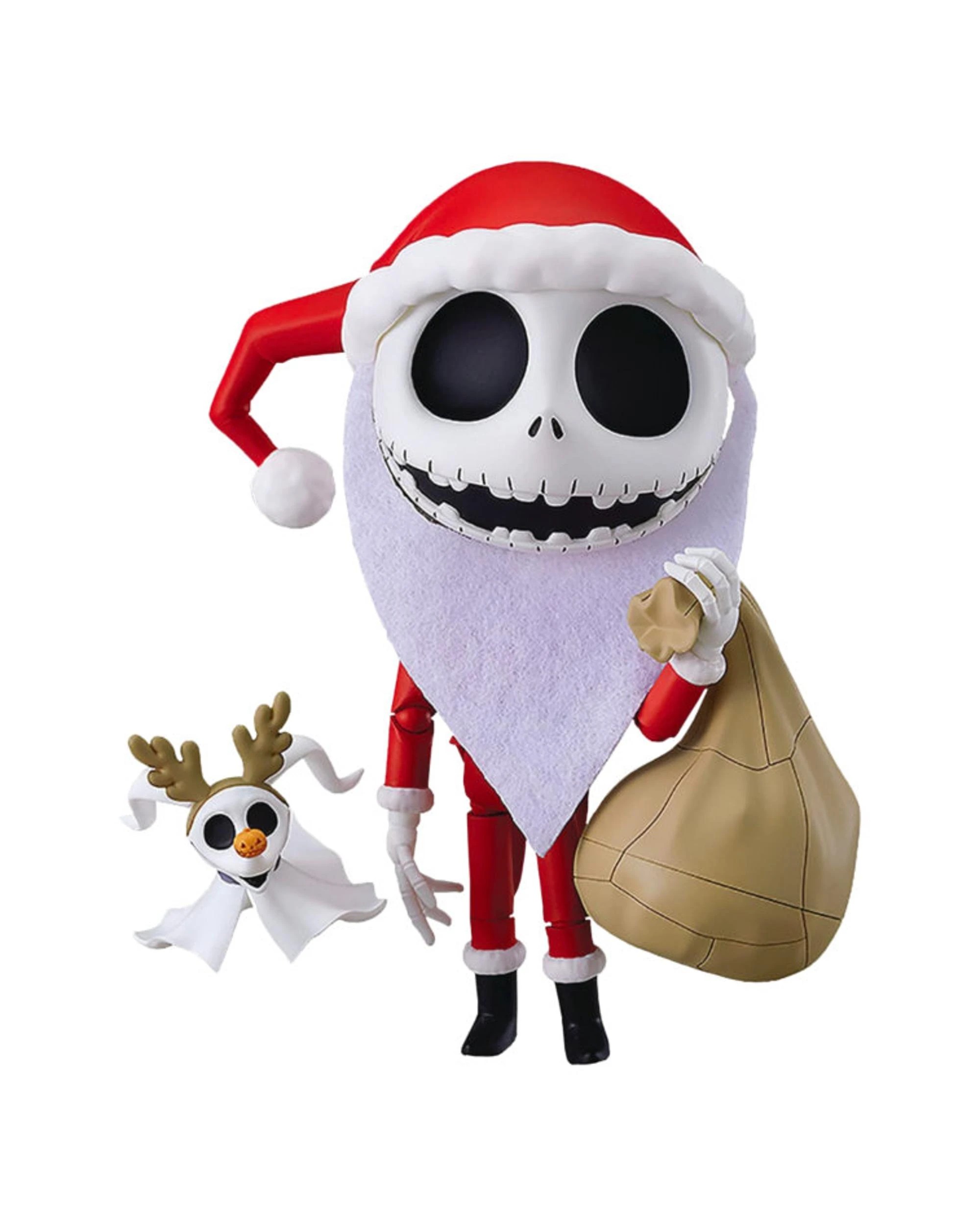 1 Nendoroid The Nightmare Before Christmas Jack Skellington Sandy Claws Version Figure, 1 of 6