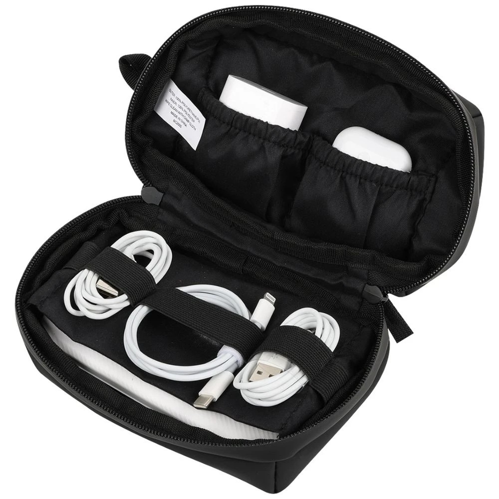 4 J.Burrows Tech/Cable Organiser Small Black, 4 of 6