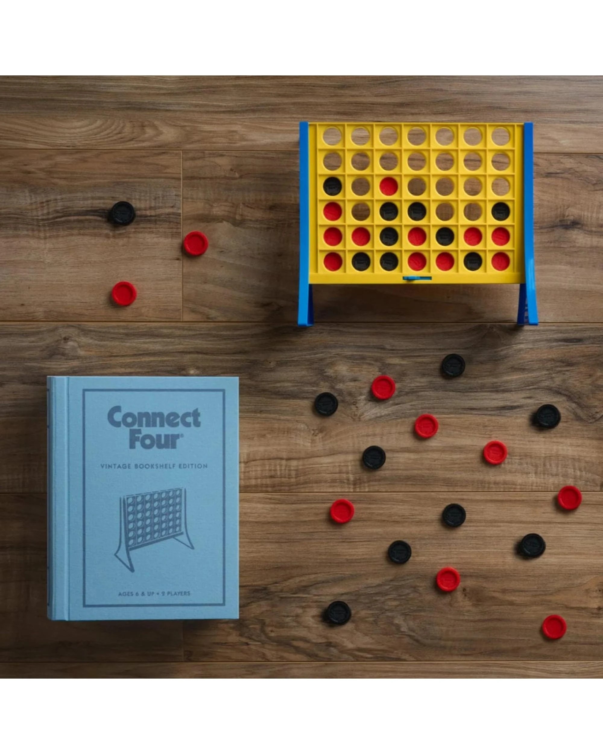 4 Connect 4 Vintage Bookshelf Edition, 4 of 4