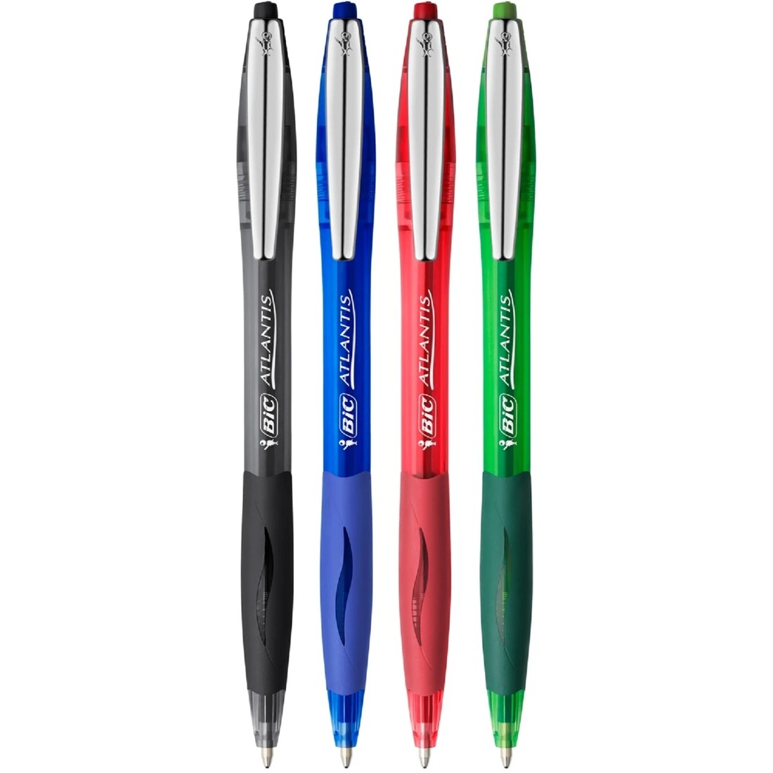 2 4 Pack BIC Atlantis Ball Pens, 2 of 9