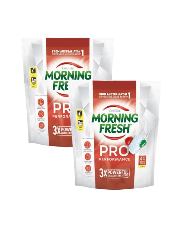 Morning Fresh Pro Performance Dishwasher Tablets Lemon 44pk x2