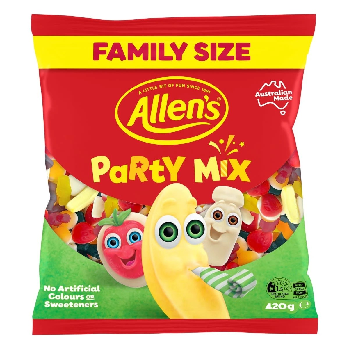 1 Allen's Party Mix 420g, 1 of 2