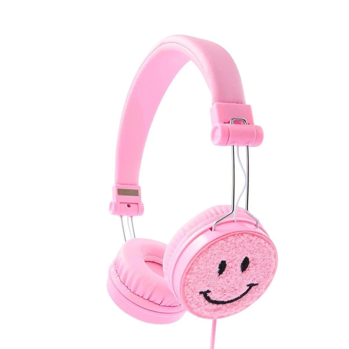 1 Kids Patch Wired Headphones - Pink, 1 of 9
