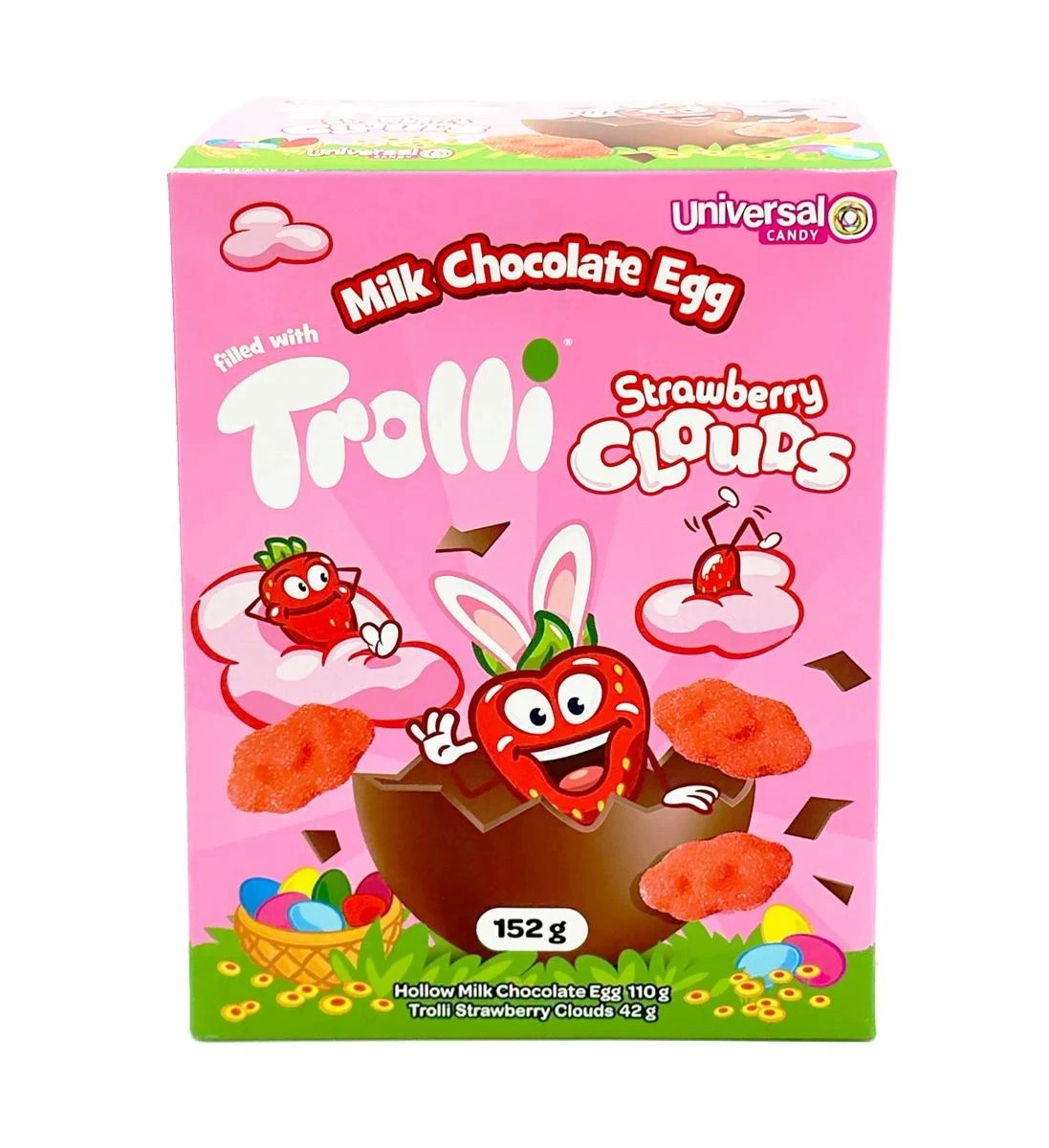 1 Trolli Strawberry Clouds Casket Egg 152g