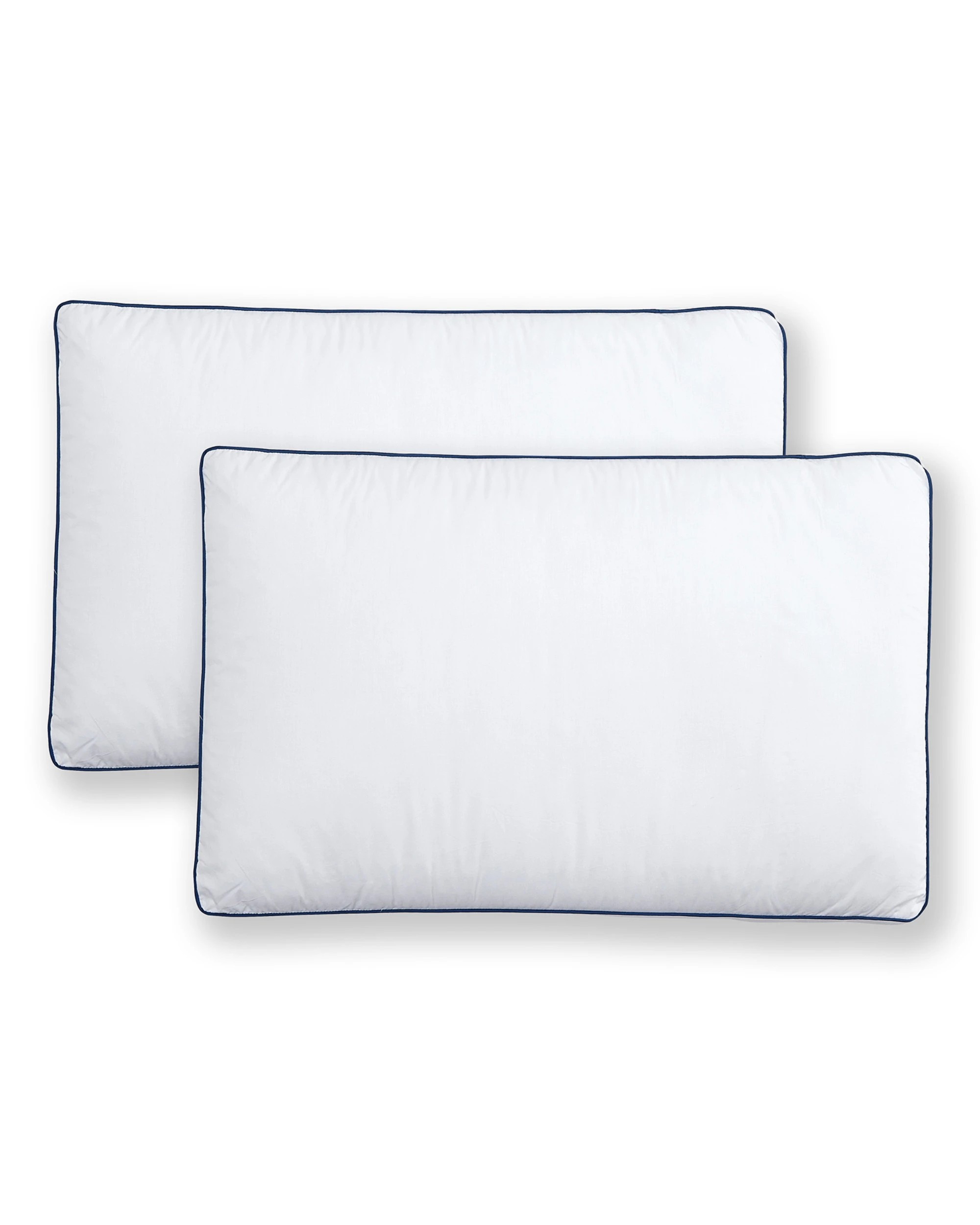2 Dreamaker Sleep Form High & Soft Profile Standard Pillow Twin Pack 43x68cm with 5cm Gusset - White, 2 of 8