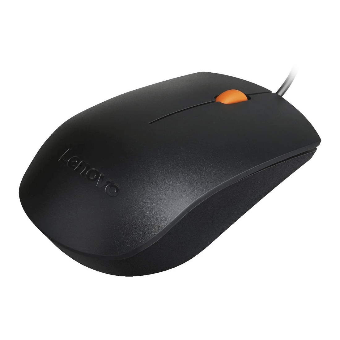 2 Lenovo 300 Wired Mouse Black, 2 of 4