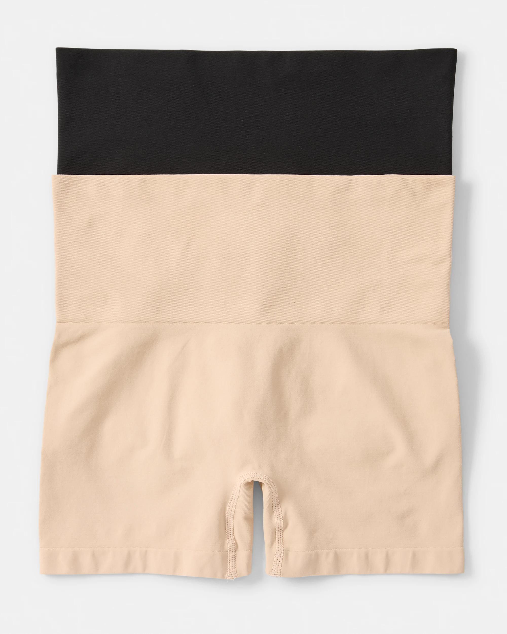 1 2 Pack Smoothing Shorts Blk Ssb, 1 of 7