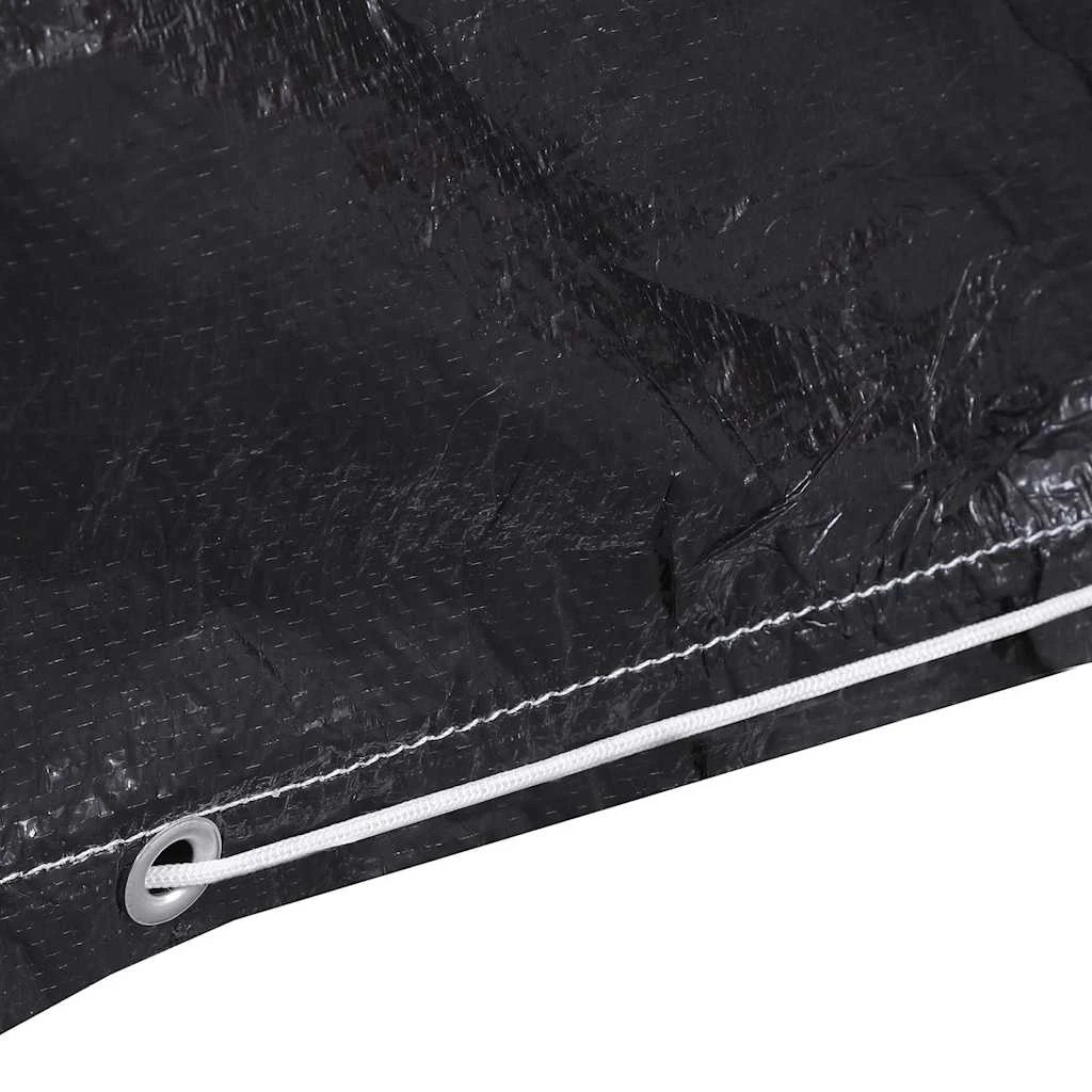 7 vidaXL Swing bench cover Water-resistant materials - Black, 7 of 9