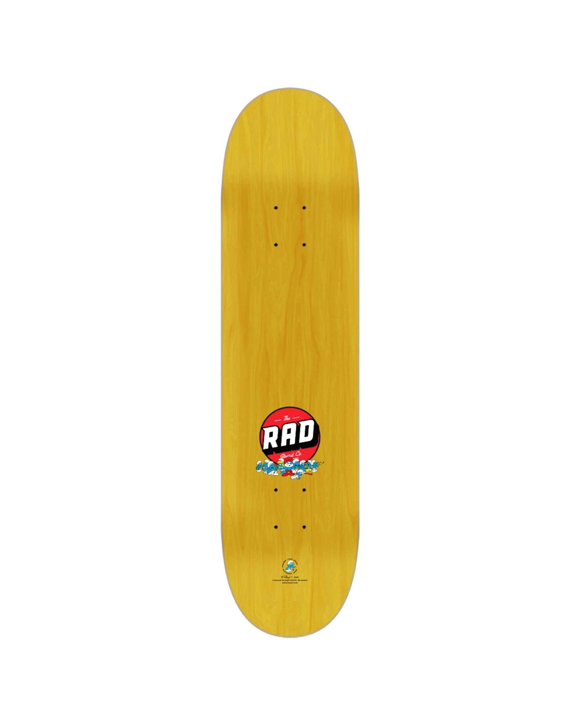 3 Rad Board Co Smurfs Skateboard Deck Smurfette Design Birch Wood 8 Inch - Multi, 3 of 6