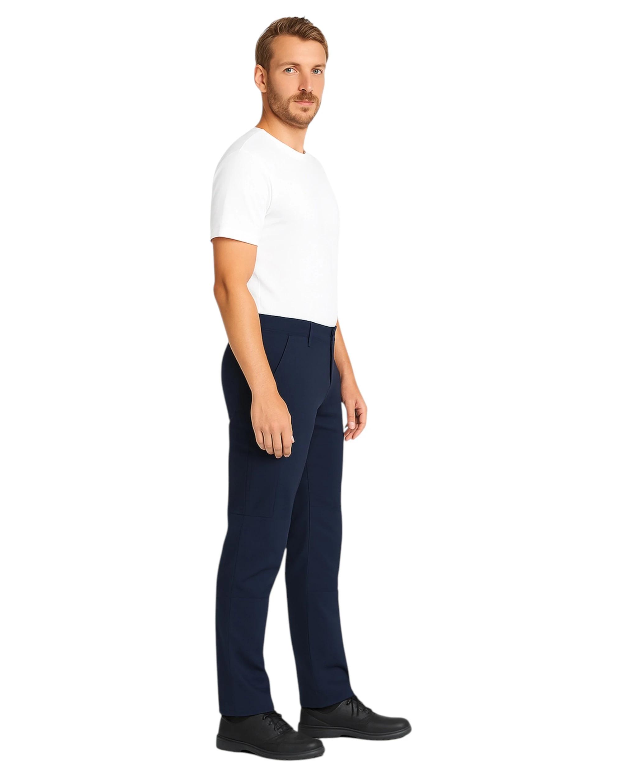 6 Hard Yakka Mens Legends Cargo Pant Workwear Navy Y02202 NAVY, 6 of 7