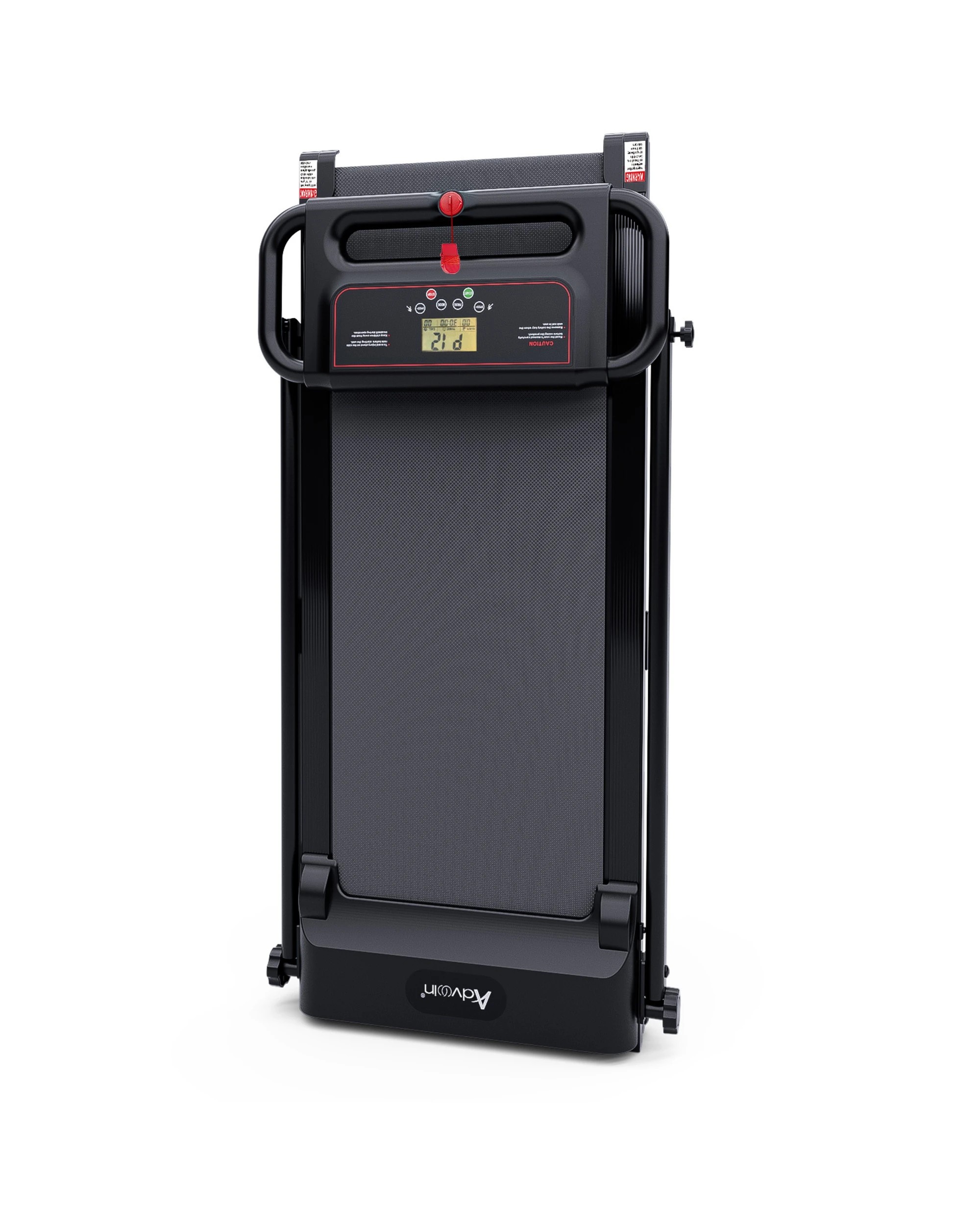 5 Advwin Electric Treadmill with Handle Foldable Walking Pad Running Machine - Black, 5 of 6