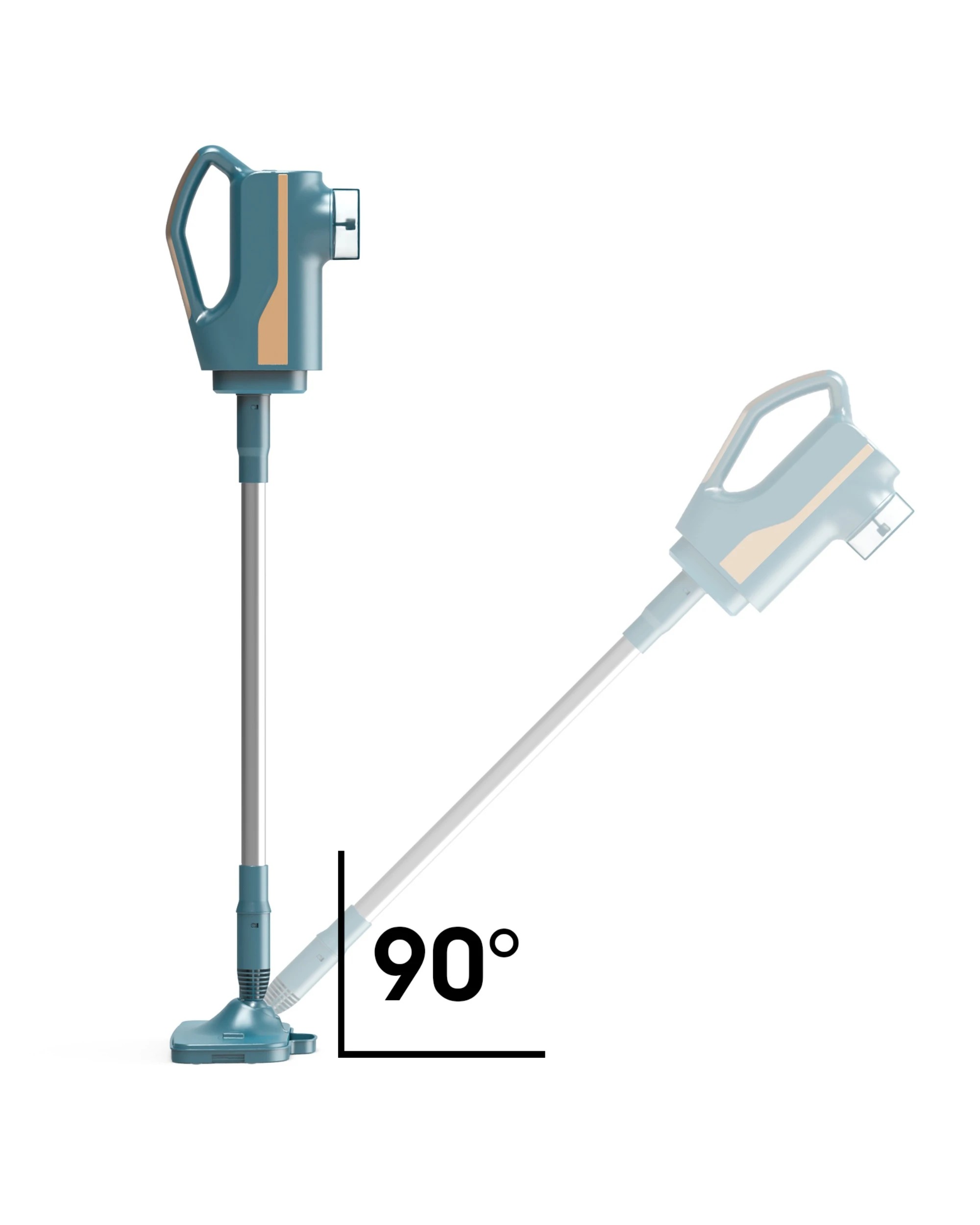 7 Advwin 1500W Steam Mop with Handheld Steamer 6 Attachments for Hard Floor Tile Glass - Green, 7 of 7