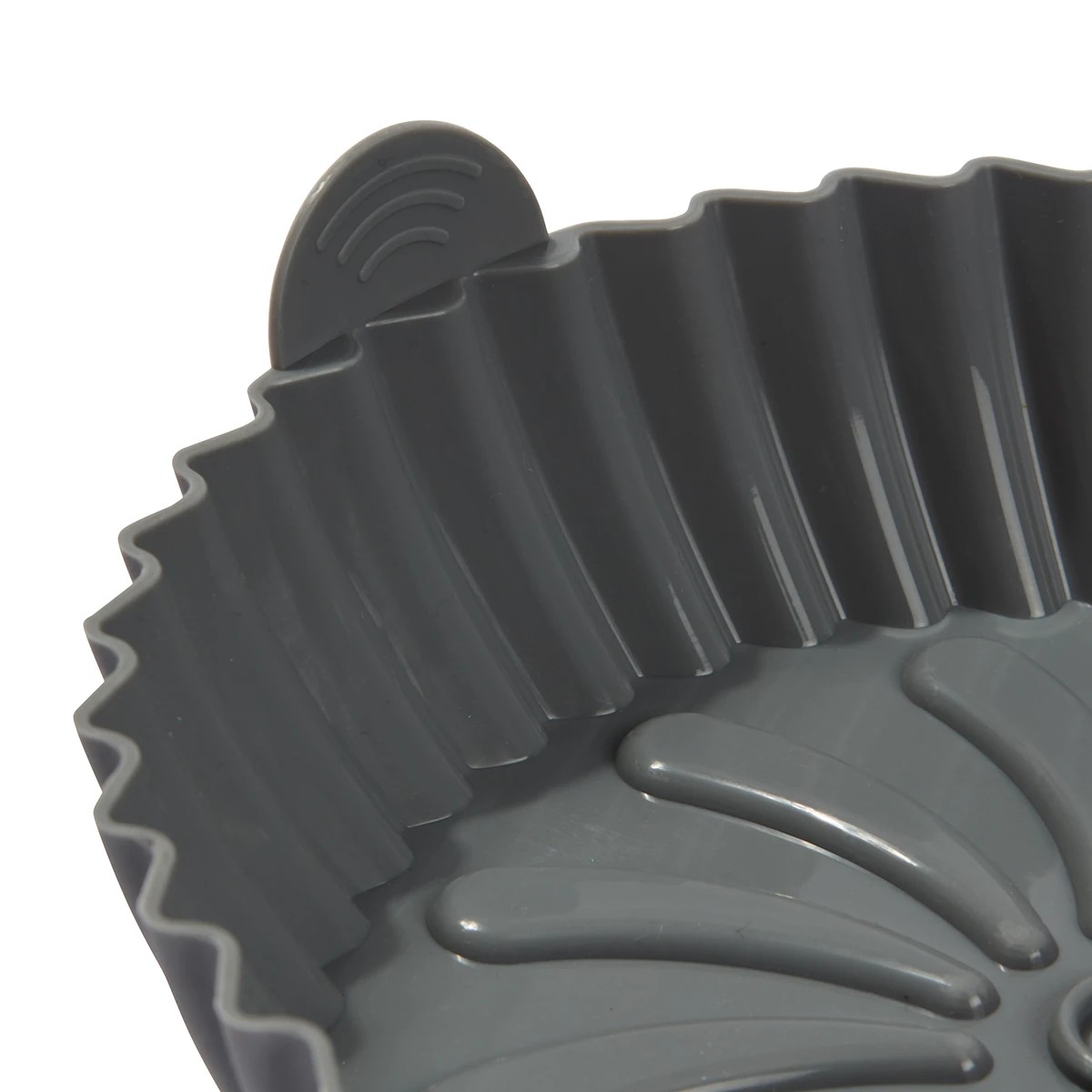 8 Silicone Air Fryer Tray - Grey, 8 of 9