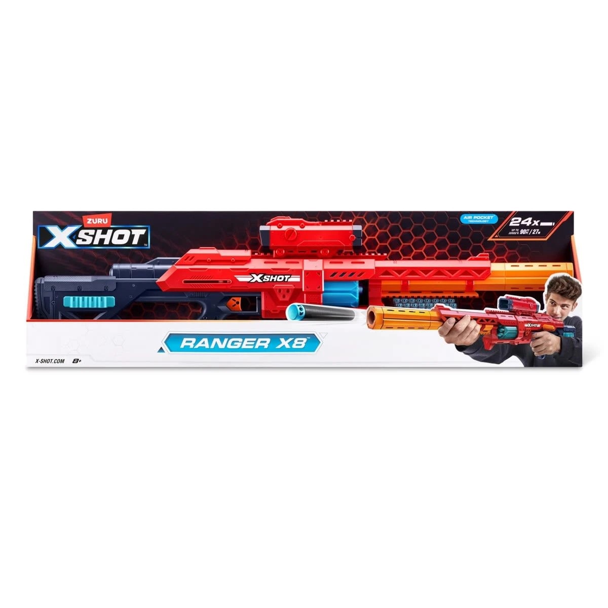 1 Zuru X-Shot Excel Ranger X8 Dart Blaster, 1 of 7