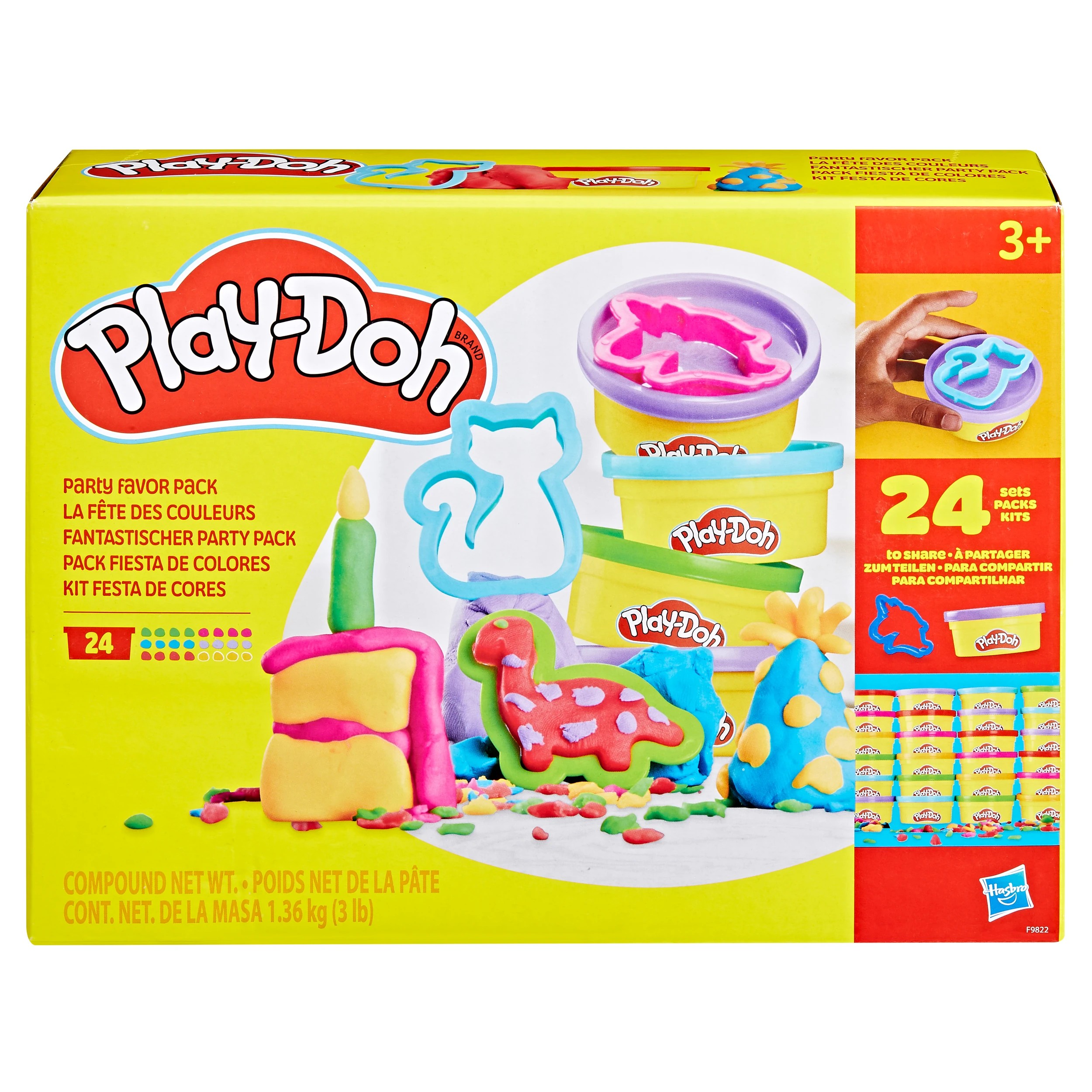 1 Play-Doh Play - Doh Party Favors Pack - Multi, 1 of 3