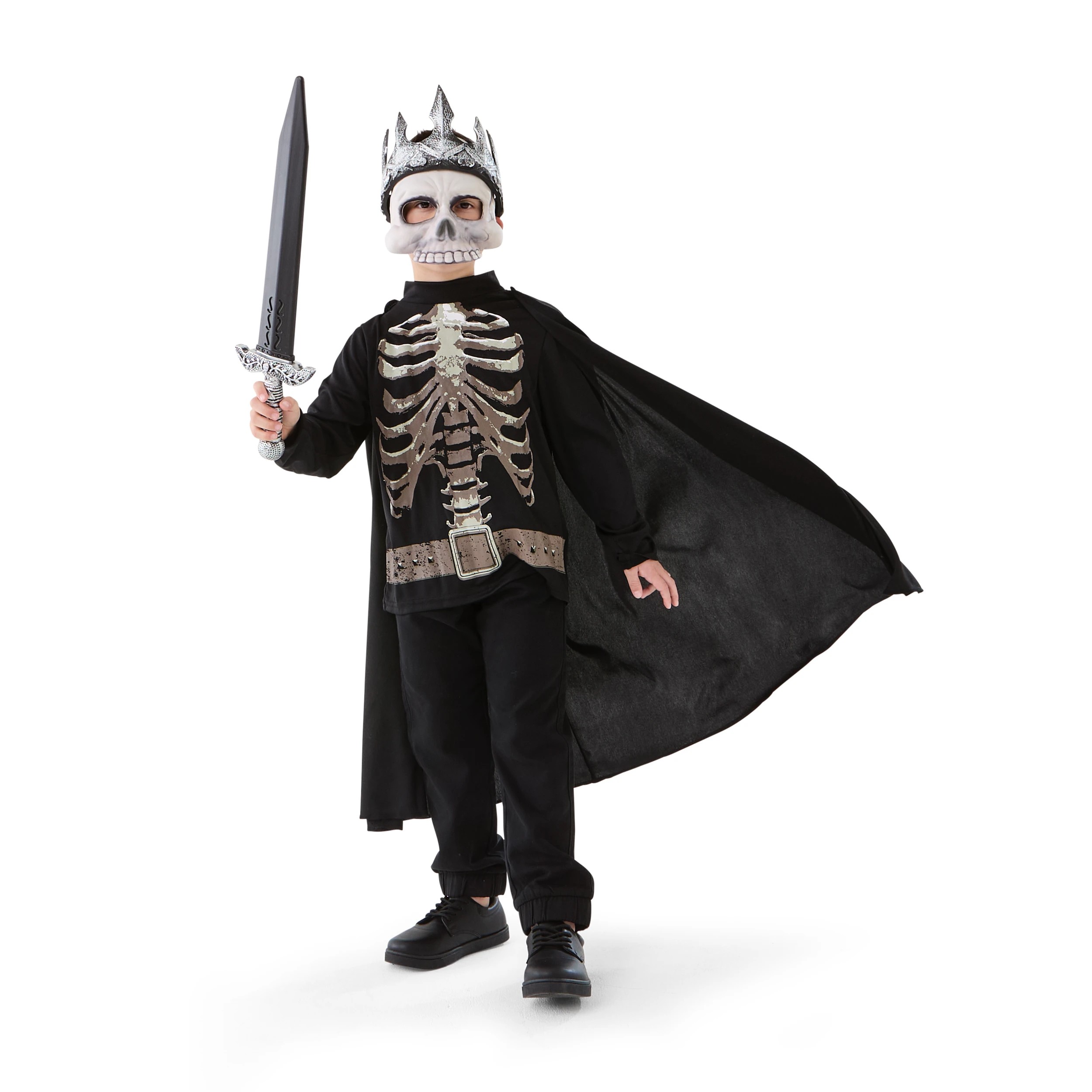 10 5 Piece Dark King Costume - Ages 8+, 10 of 10