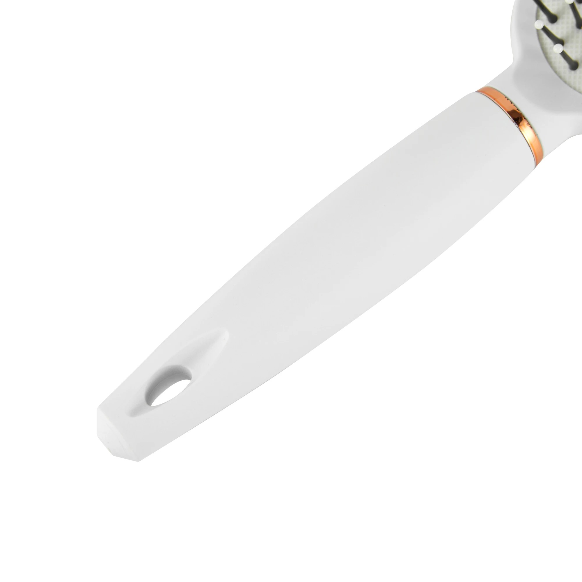 4 OXX Haircare Styling Oval Pad Brush - White, 4 of 7