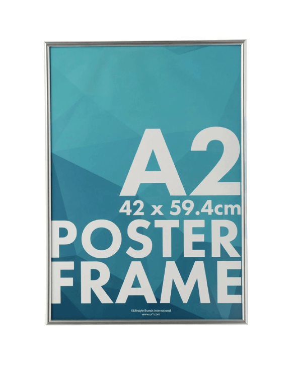 A2 Poster Frame Silver