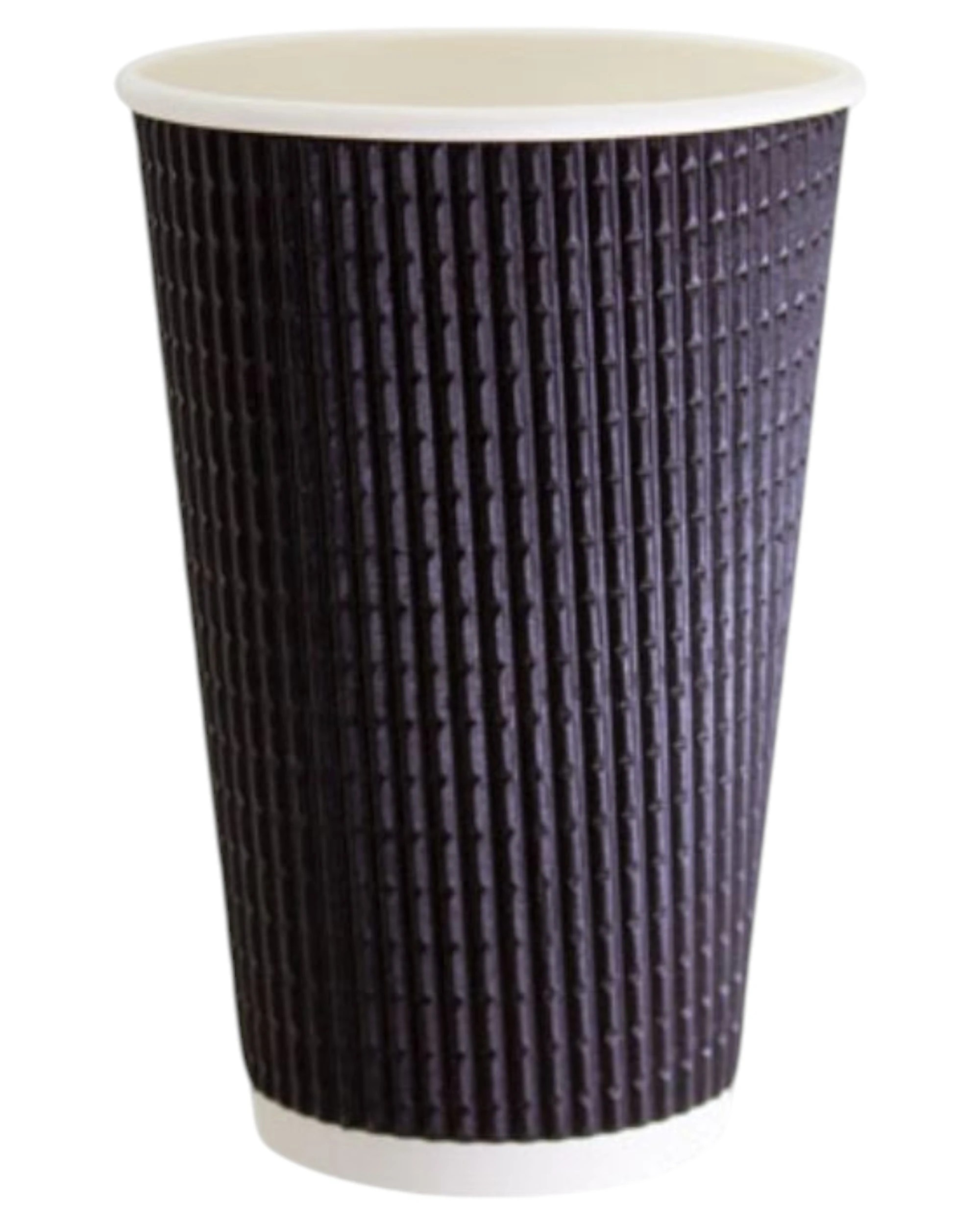 3 Huhtamaki 50 Pack 16oz Triple Wall Corrugated Hot Coffee Cups 475ml - Grey, 3 of 3