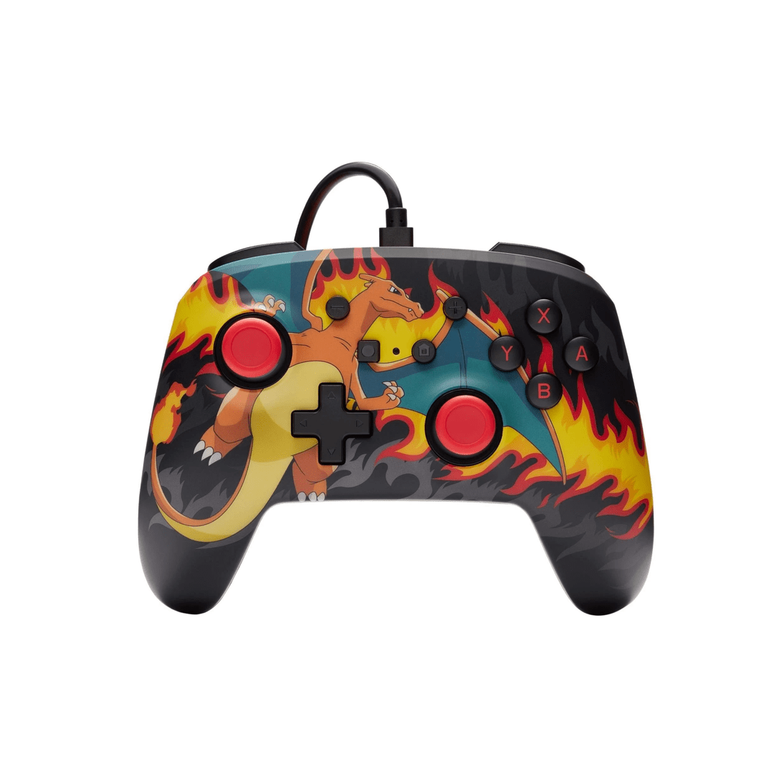 1 PowerA Enhanced Wired Controller for Nintendo Switch - Charizard Firestorm, 1 of 7