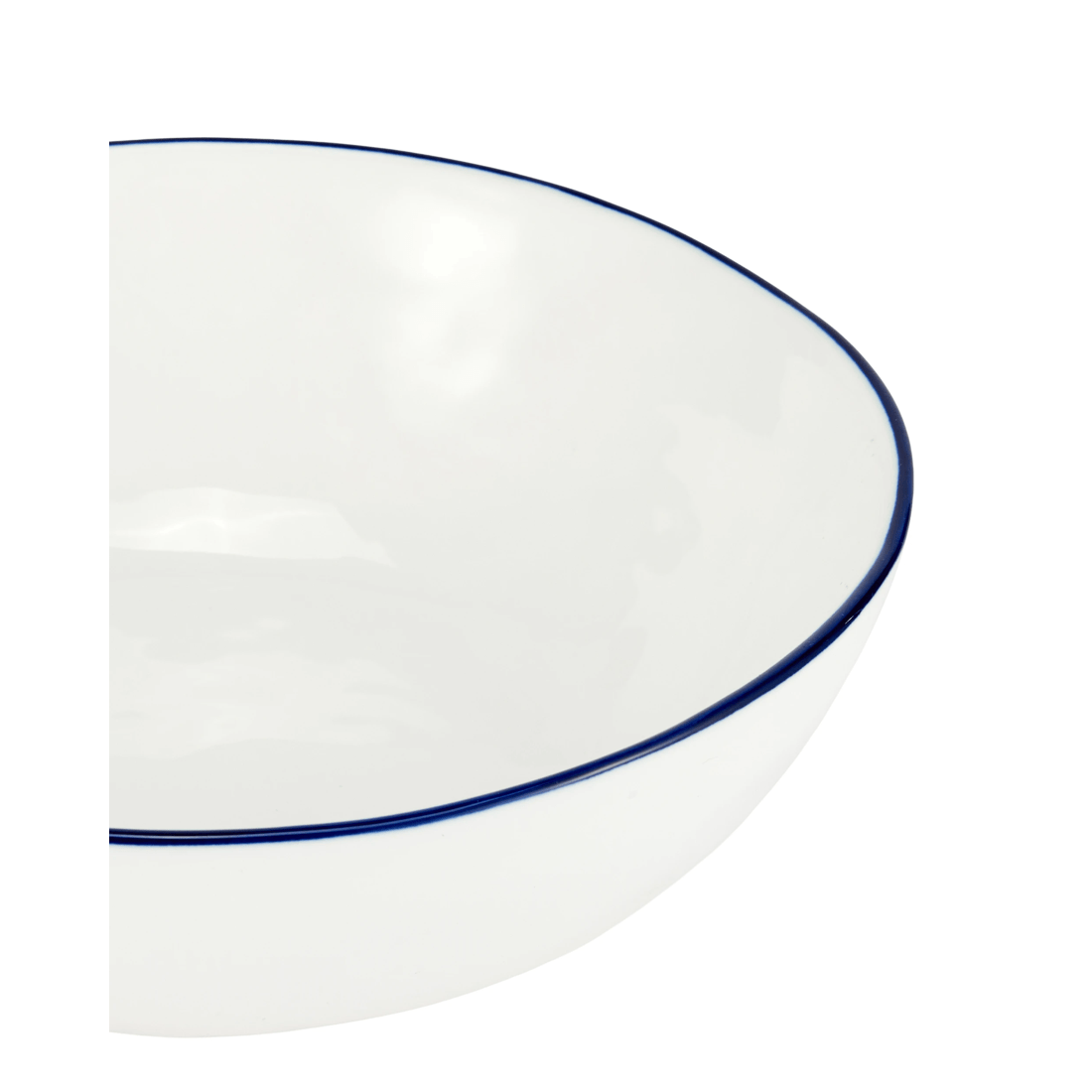 2 White Bistro Large Bowl, 2 of 3