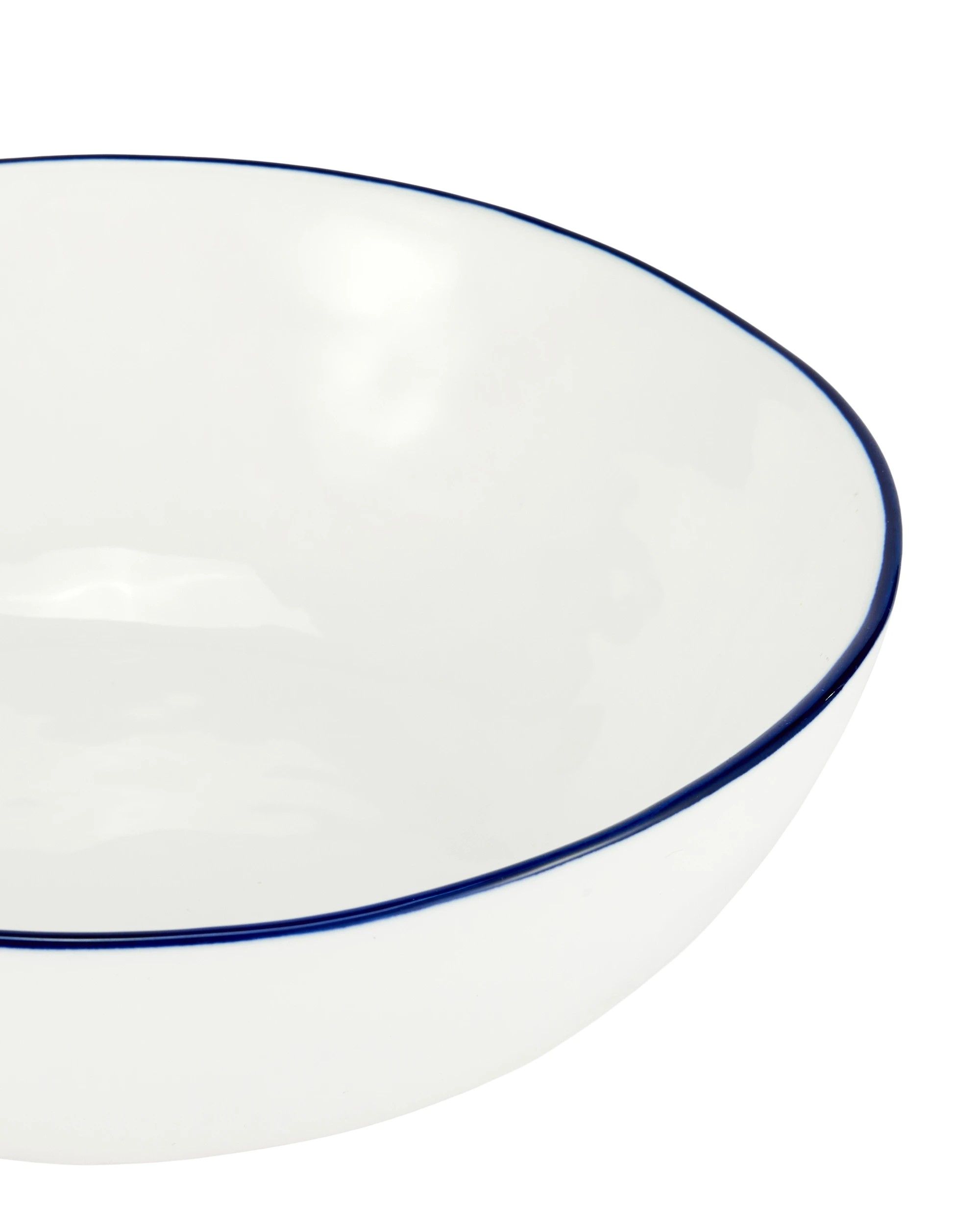 2 White Bistro Large Bowl, 2 of 3