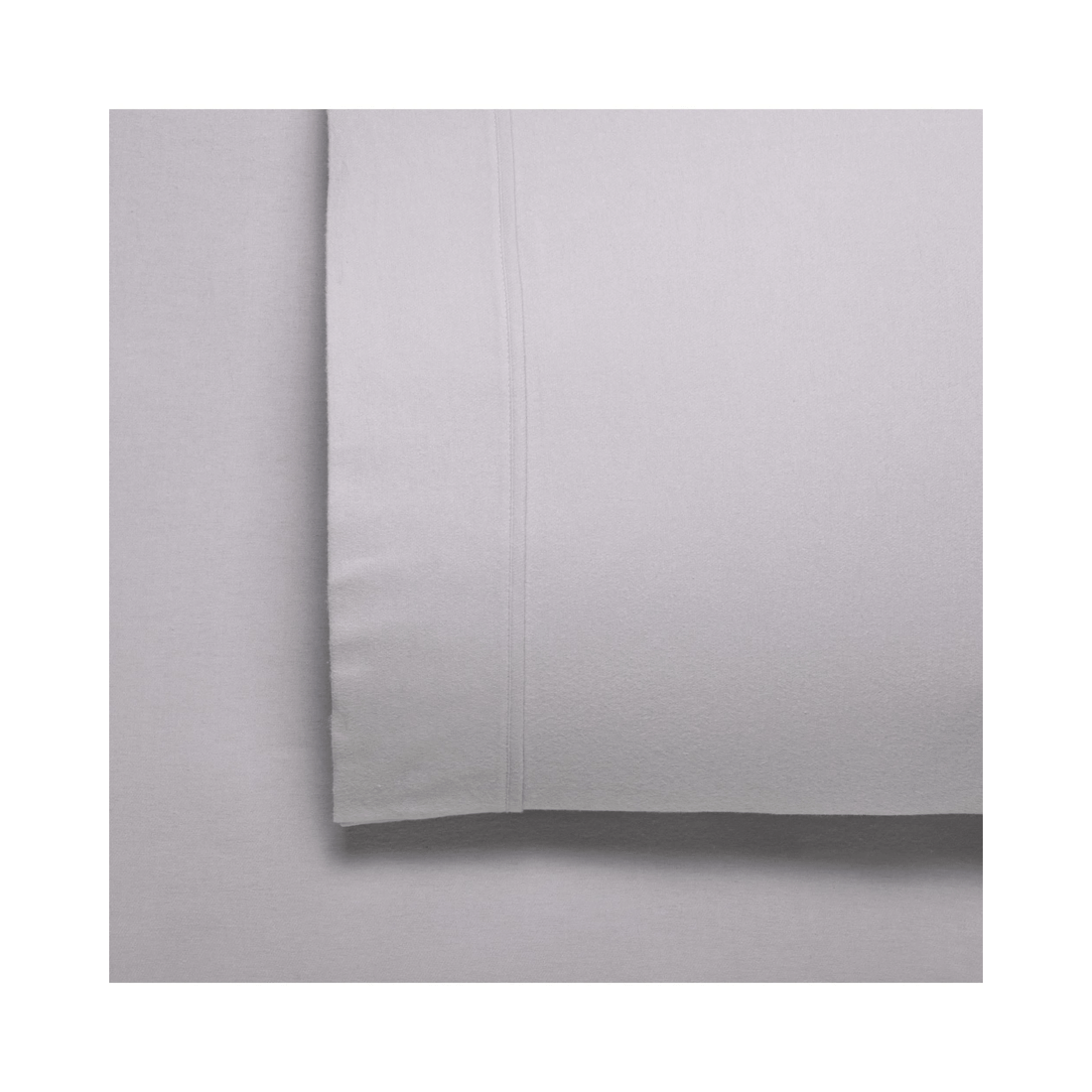 1 Bianca Bedding Fletcher Flannelette Cotton Sheet Set, Light Stone, King Single
 - King Single Bed
 - grey, 1 of 2