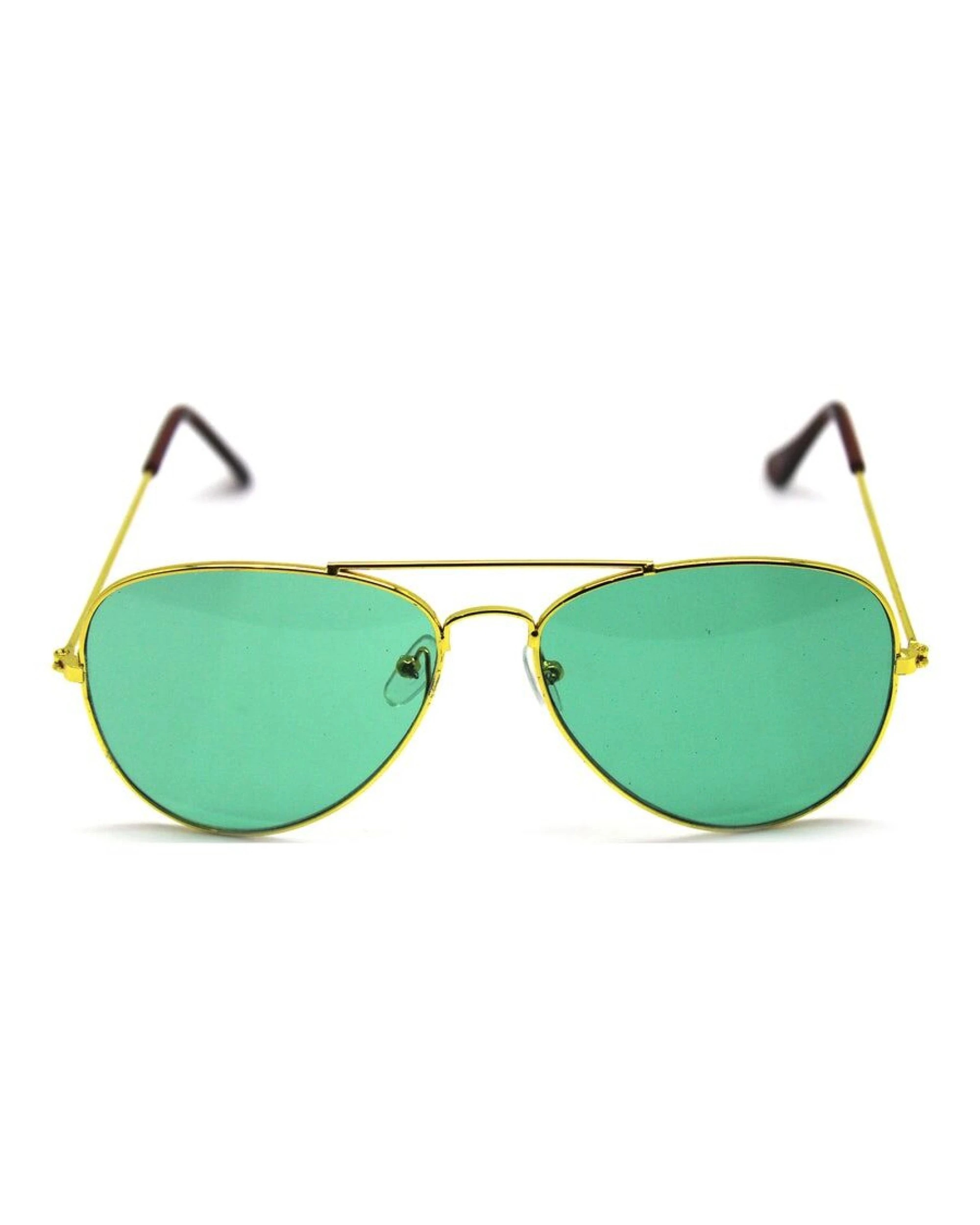 3 BR Costumes Green Aviator Party Glasses – Novelty Eyewear for Events, 3 of 3