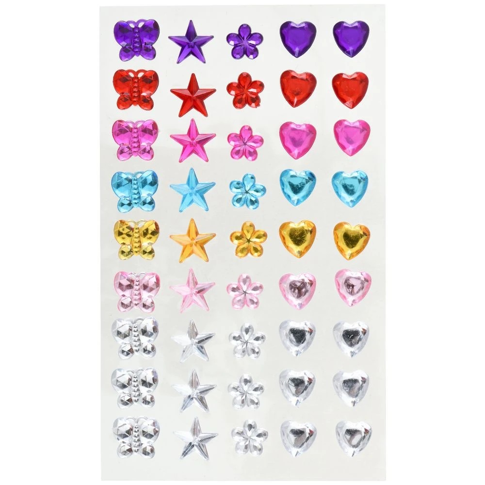 2 Kadink Adhesive Jewels Sheet Rainbow 45 Pack, 2 of 4