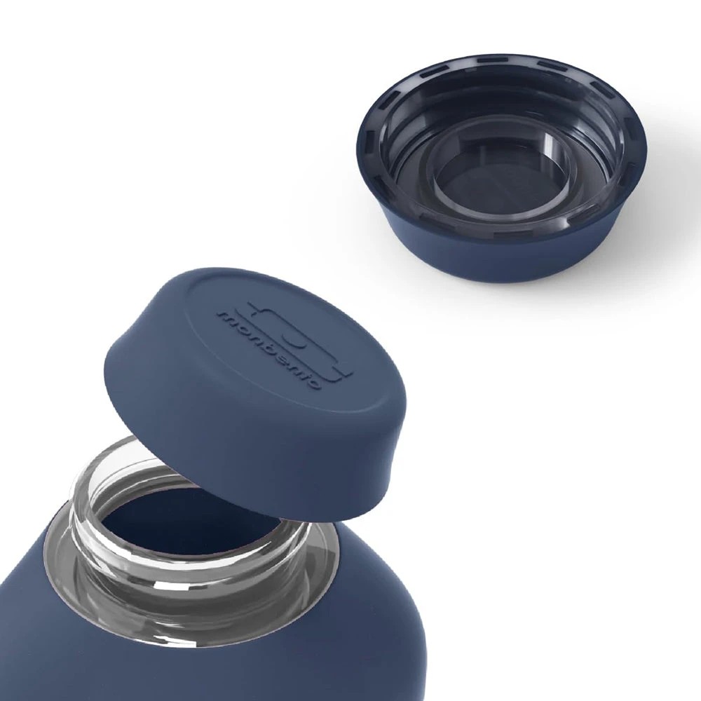 4 Monbento Mb Positive M Reusable Water Bottle - Blue, 4 of 4