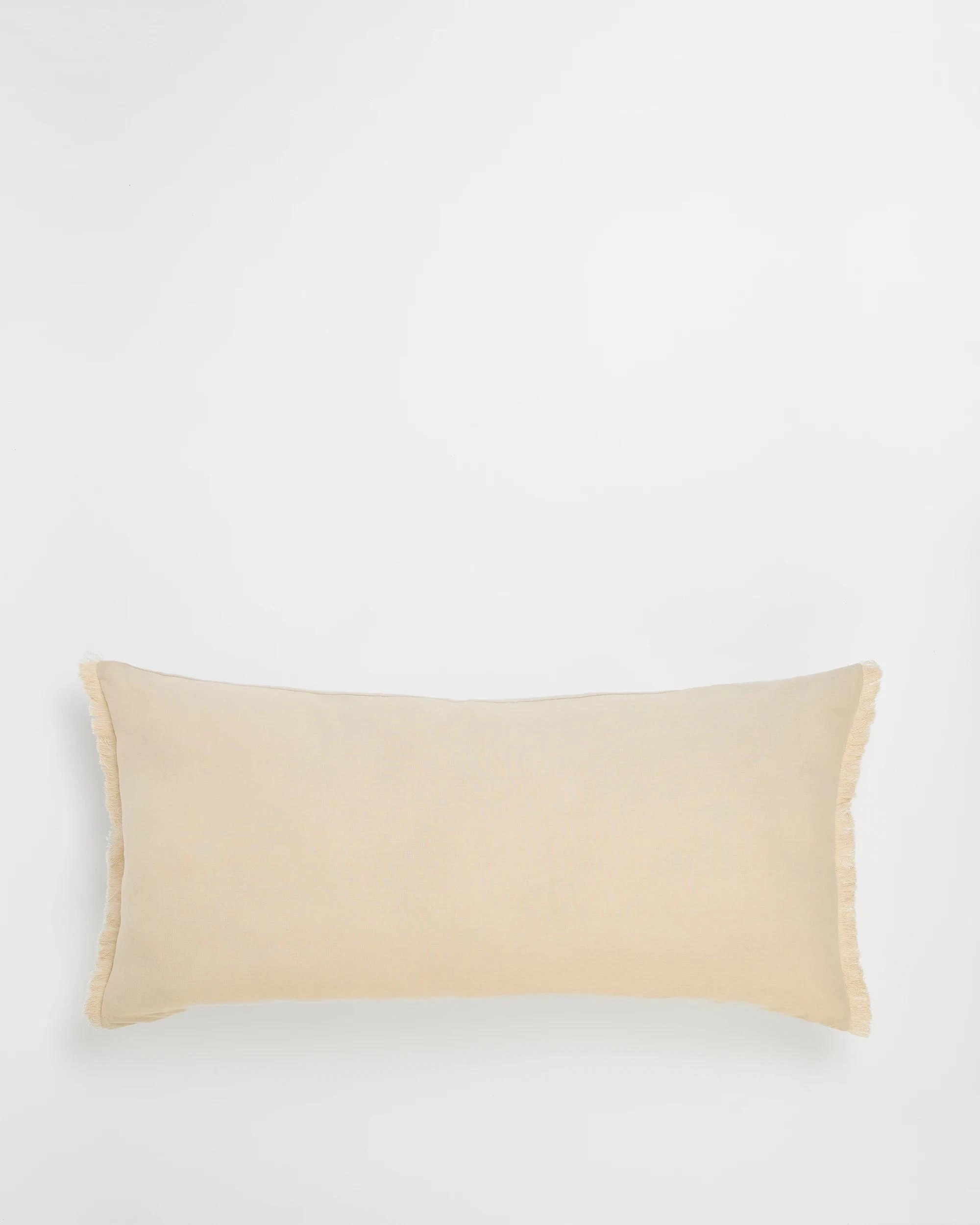 1 Target Laynie Linen/Cotton Breakfast Cushion - Natural, 1 of 2