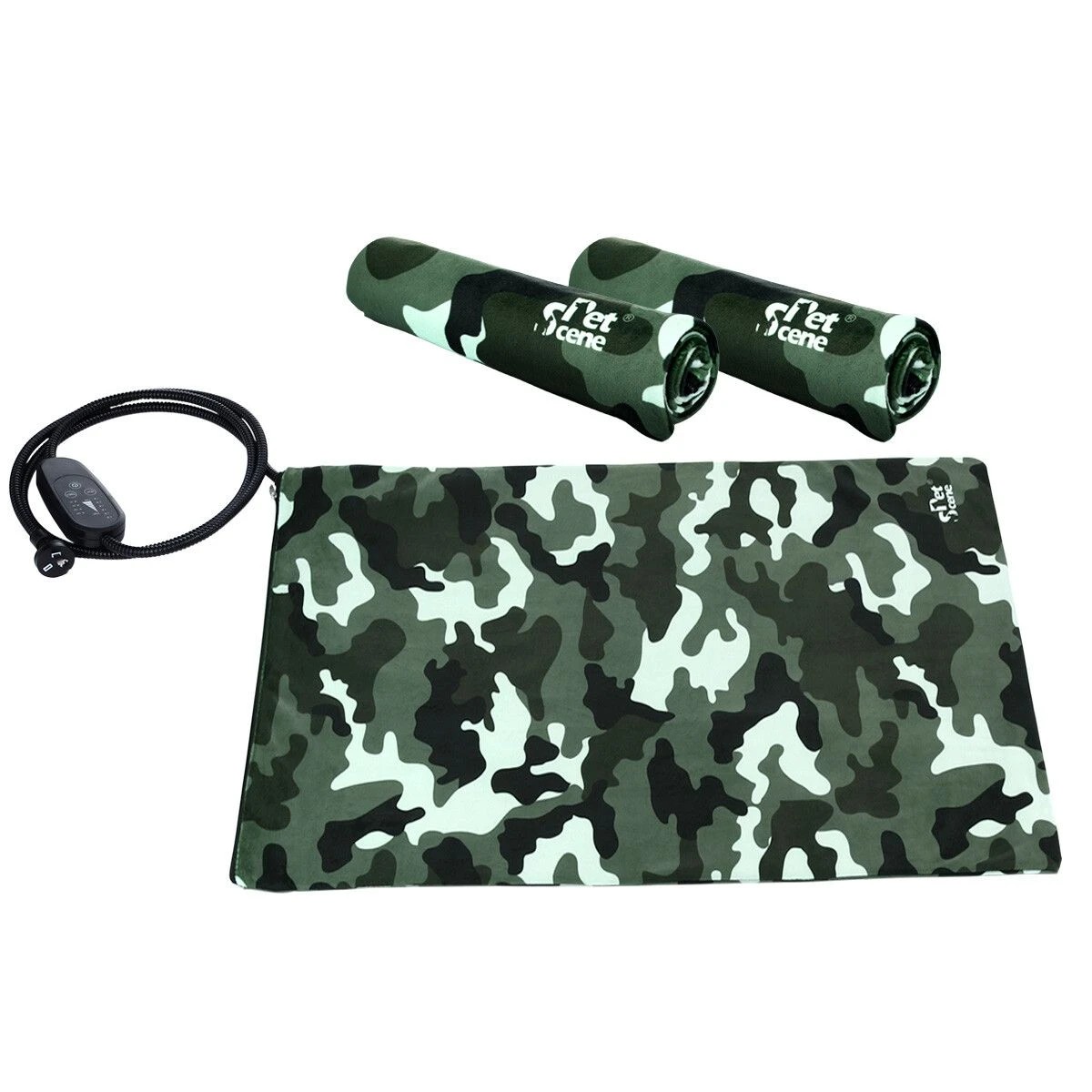 2 Pet Scene Electric Pet Dog Heater Pad Heated Heating Mat, 2 of 3
